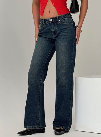 Cybele Straight Leg Jean Dark Denim