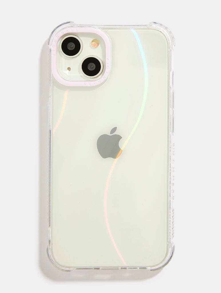 Minimal Holo Wave Shock i Phone Case, i Phone 14 Pro Max Case