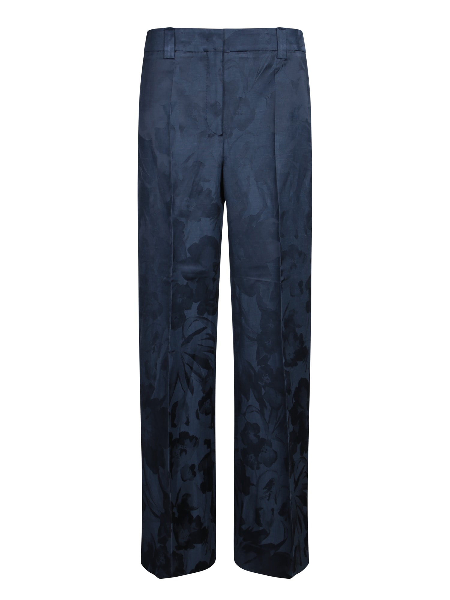 Incotex Neera Jacquard Blue Pants