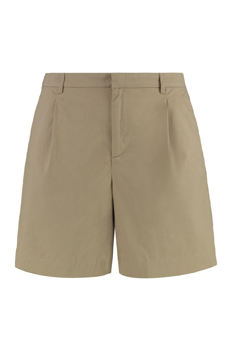 A. P.C. Crew Cotton Bermuda Shorts