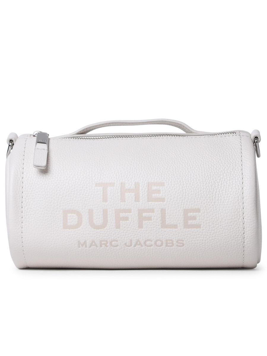 Marc Jacobs Cream Leather Duffle Bag
