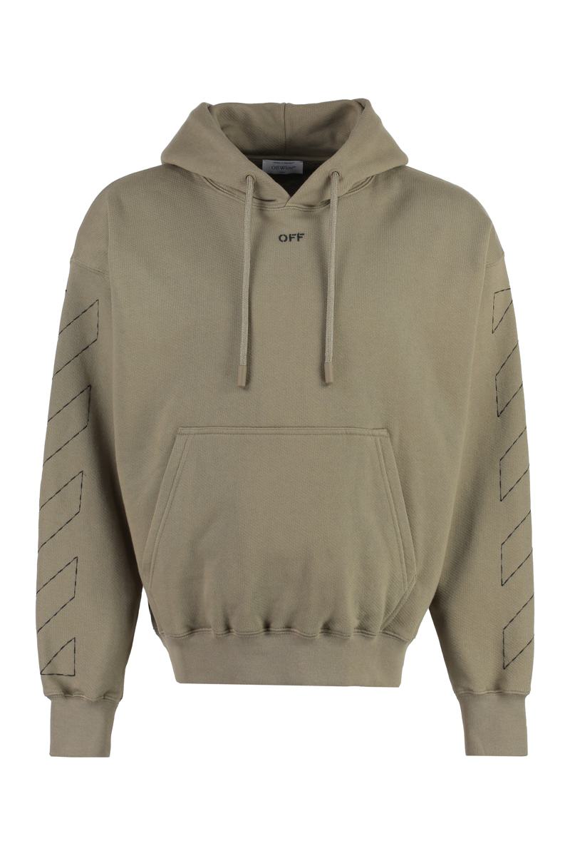 Off-White Hooded Sweatshirt