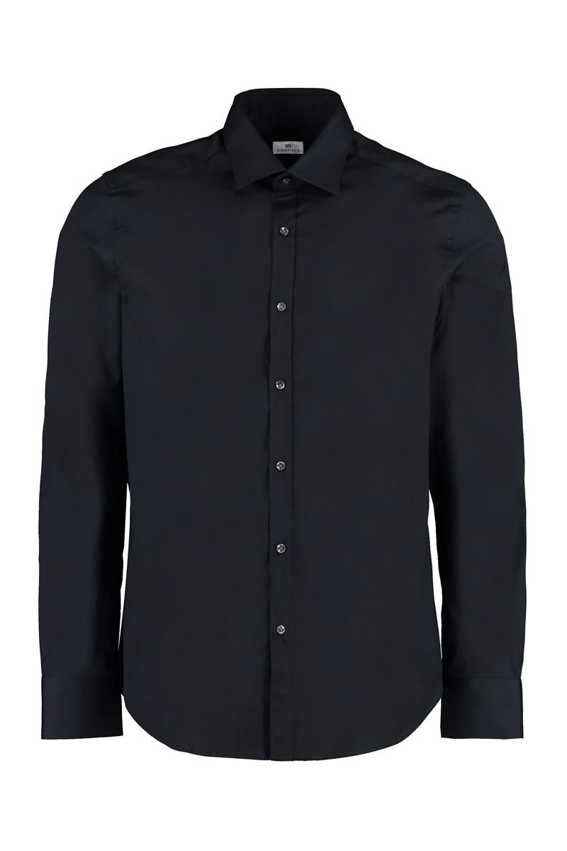 Sonrisa Long Sleeve Stretch Cotton Shirt