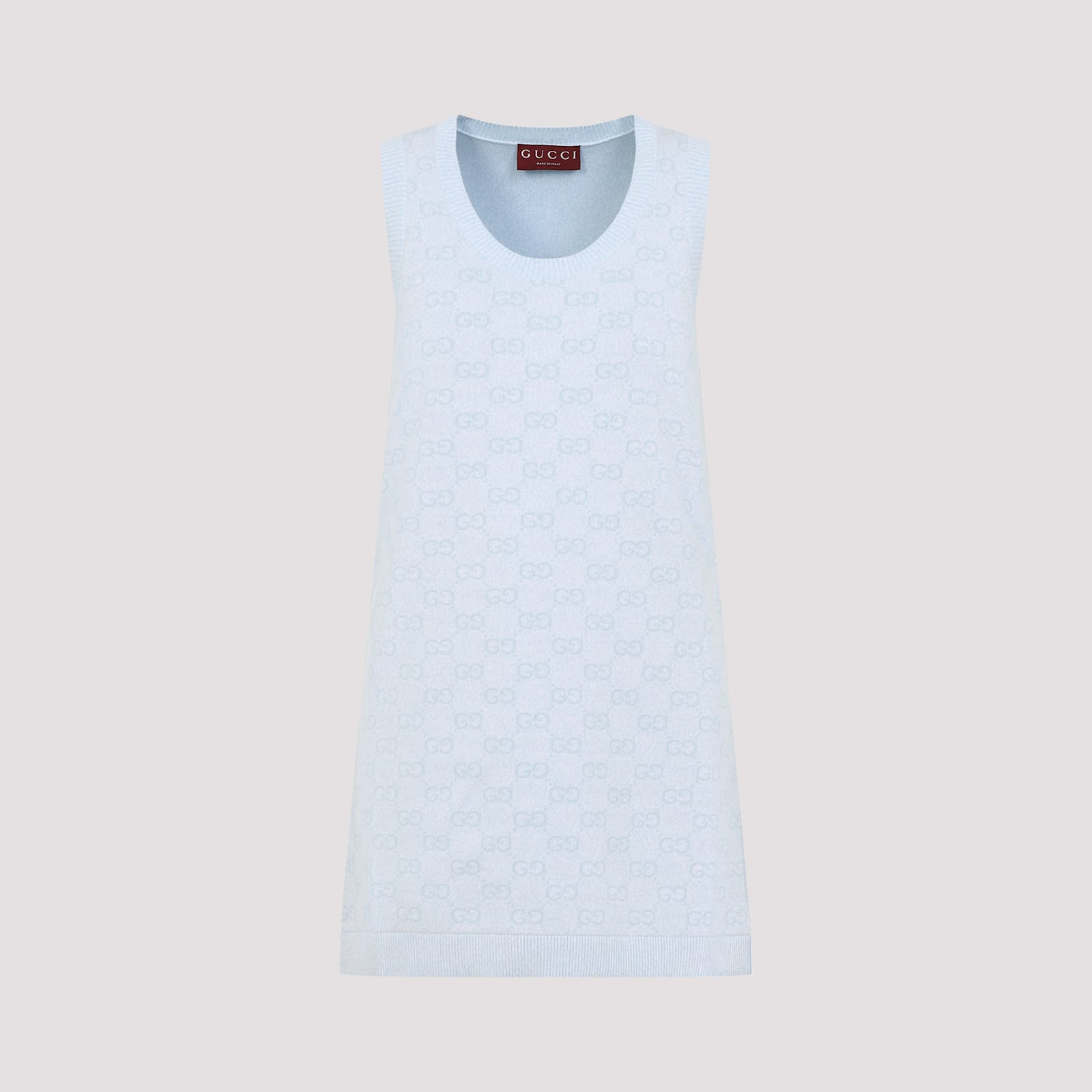 Gucci 老花无袖连衣裙