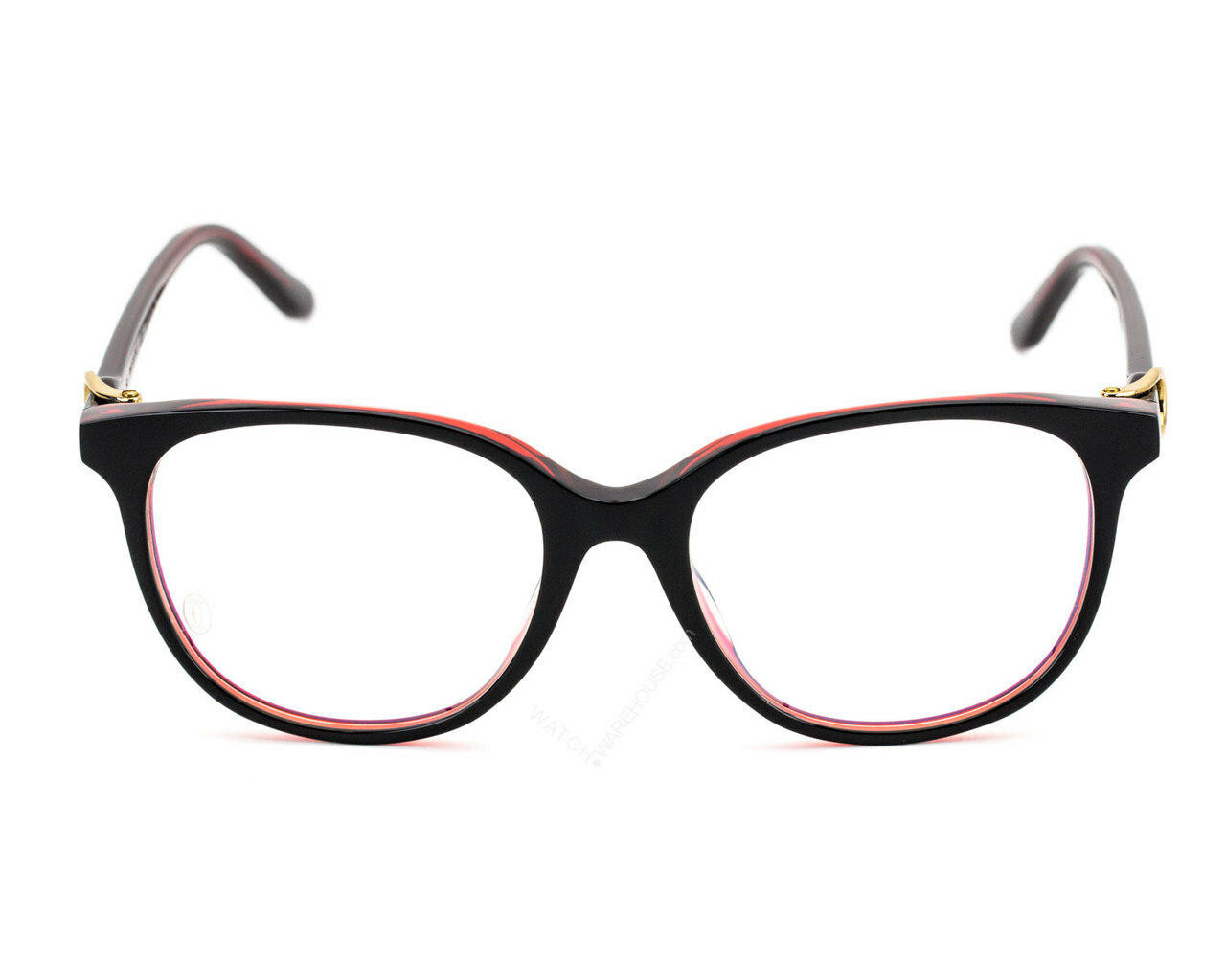 CARTIER C-Decor Black Acetate Optical Eyewear CT0007OA-001
