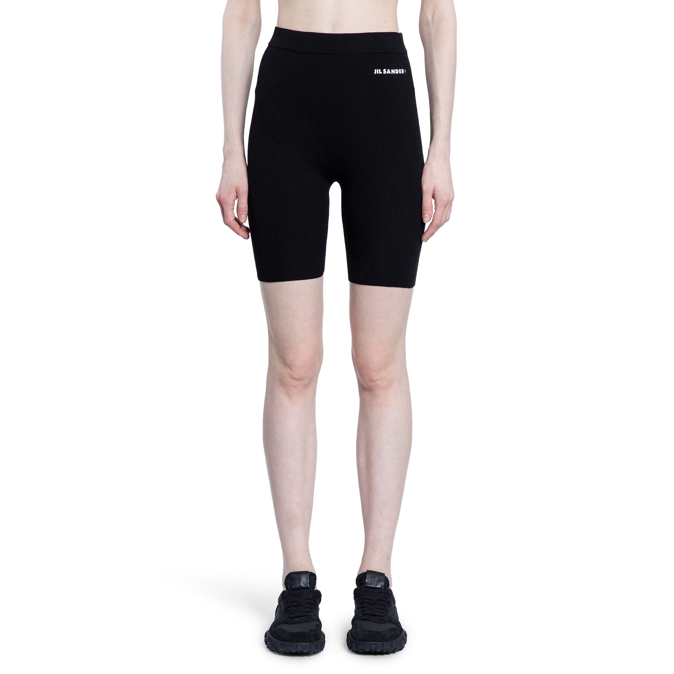JIL SANDER WOMAN BLACK SHORTS