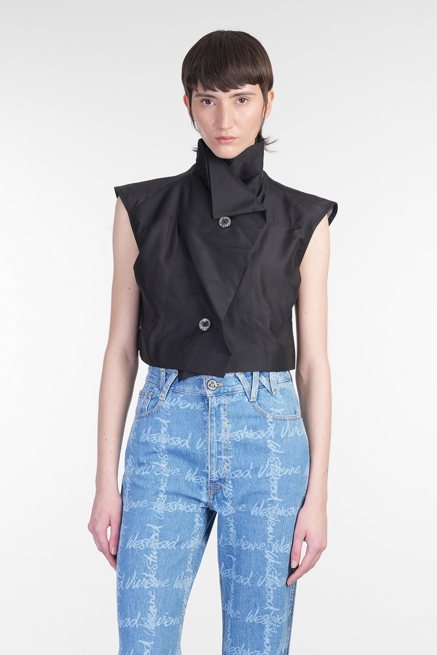 Vivienne Westwood 黑色棉质衬衫