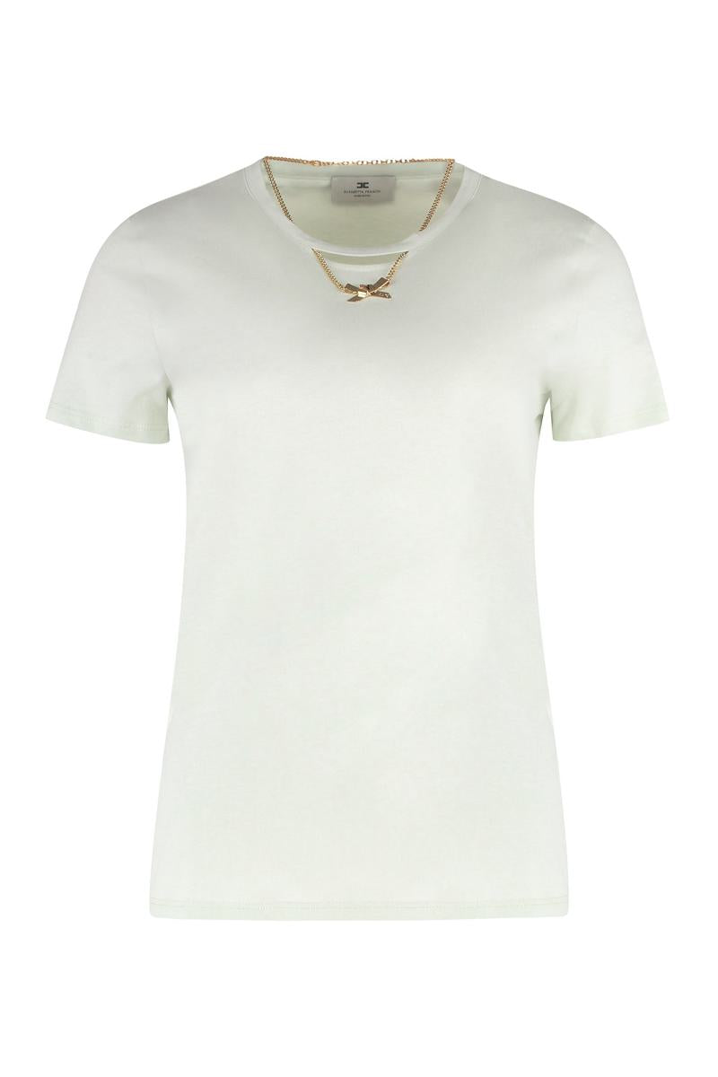 Elisabetta Franchi Cotton T-Shirt