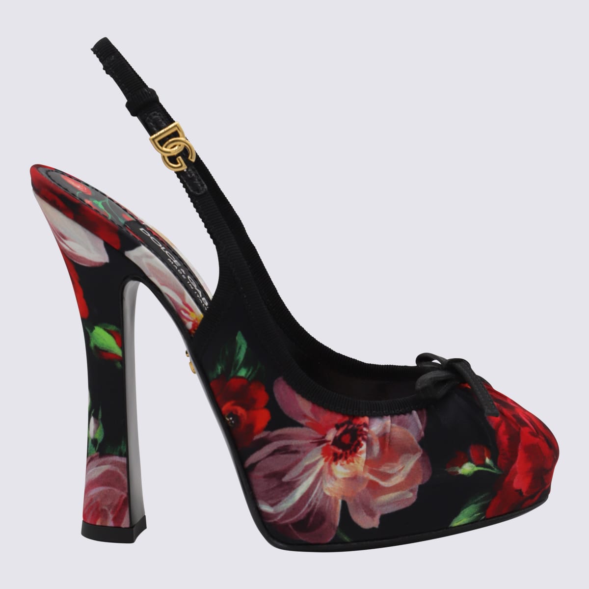 Dolce & Gabbana 黑色多色高跟鞋