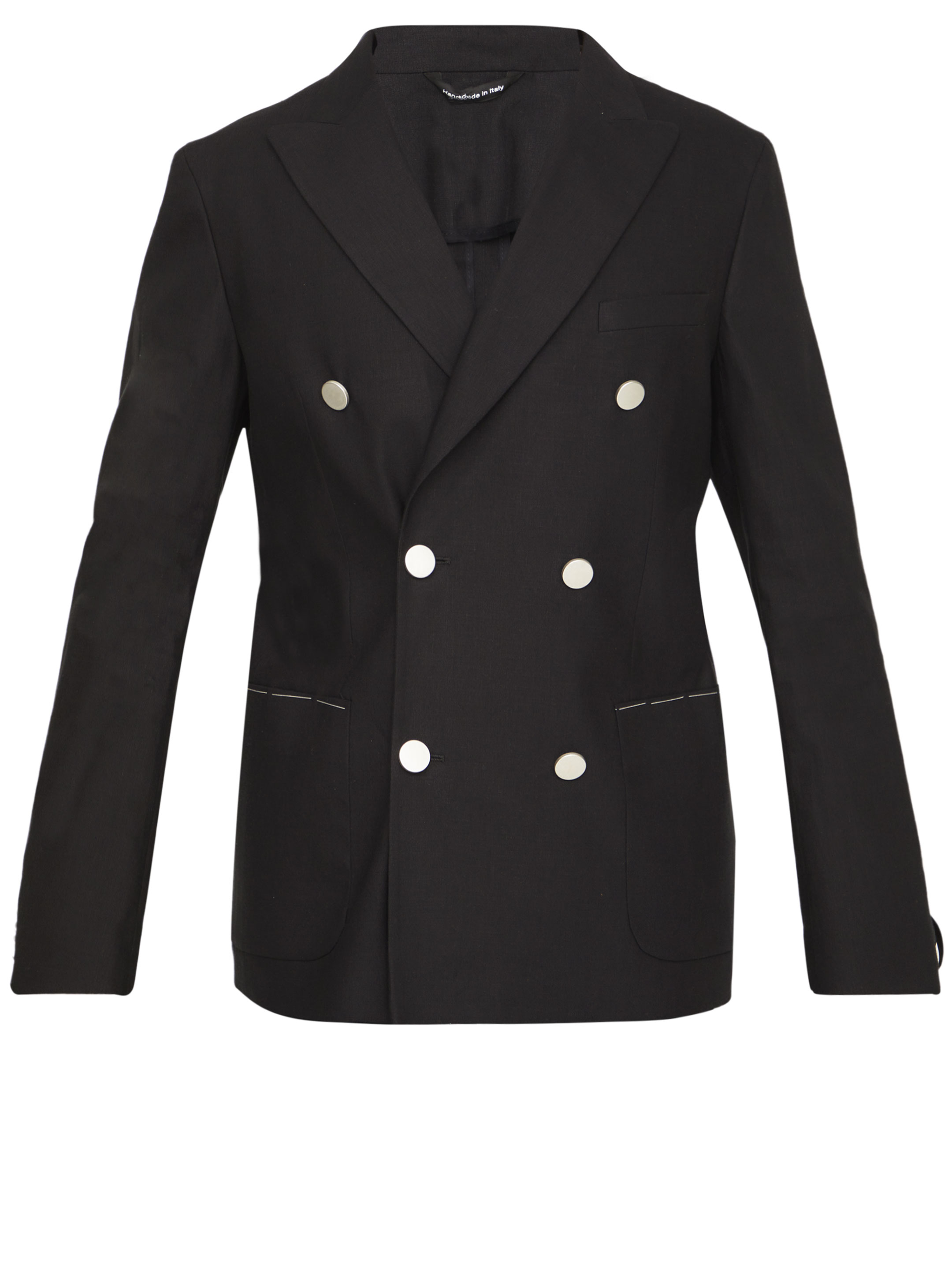 Doublebreasted stretch jacket