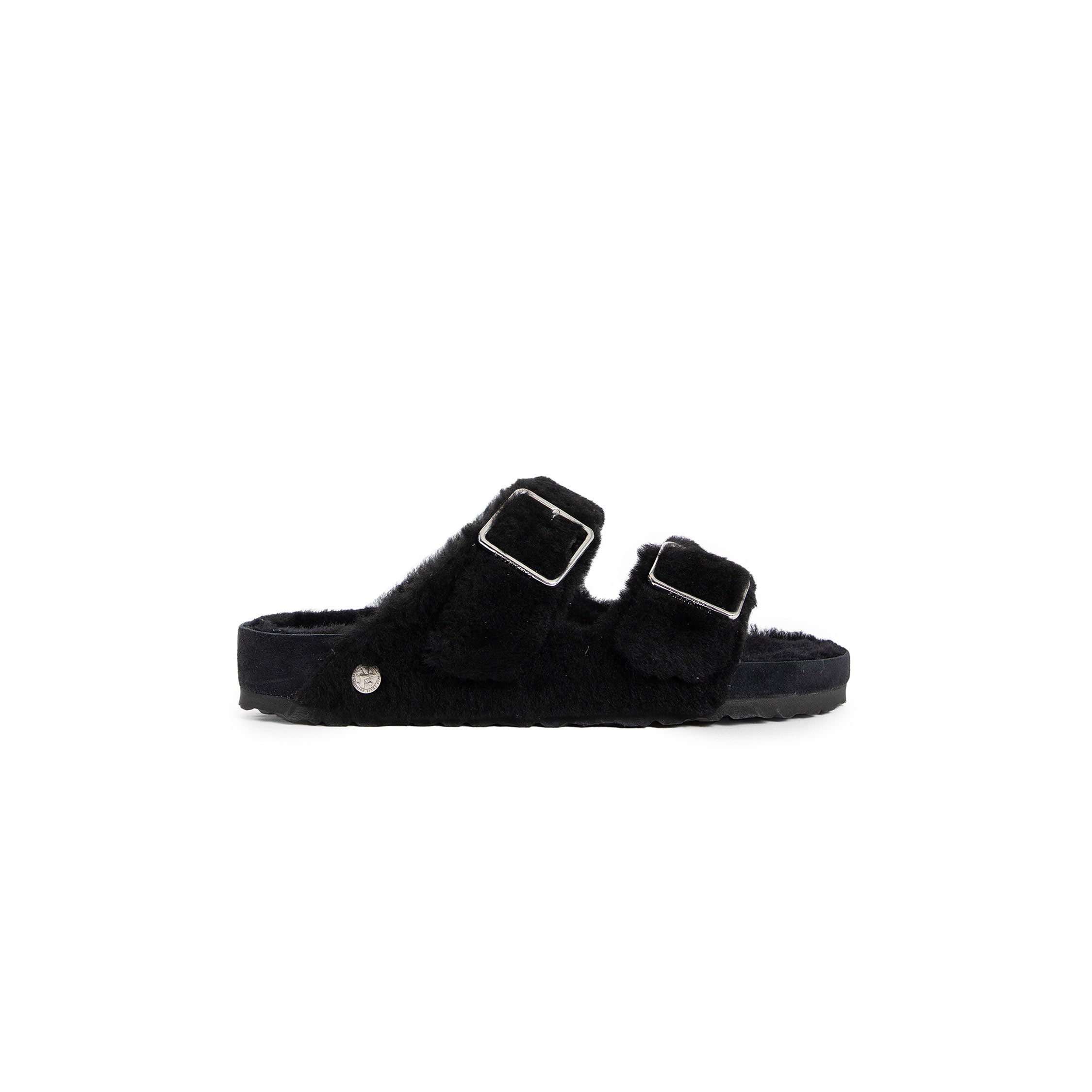 BIRKENSTOCK 1774 MAN BLACK SANDALS & SLIDES