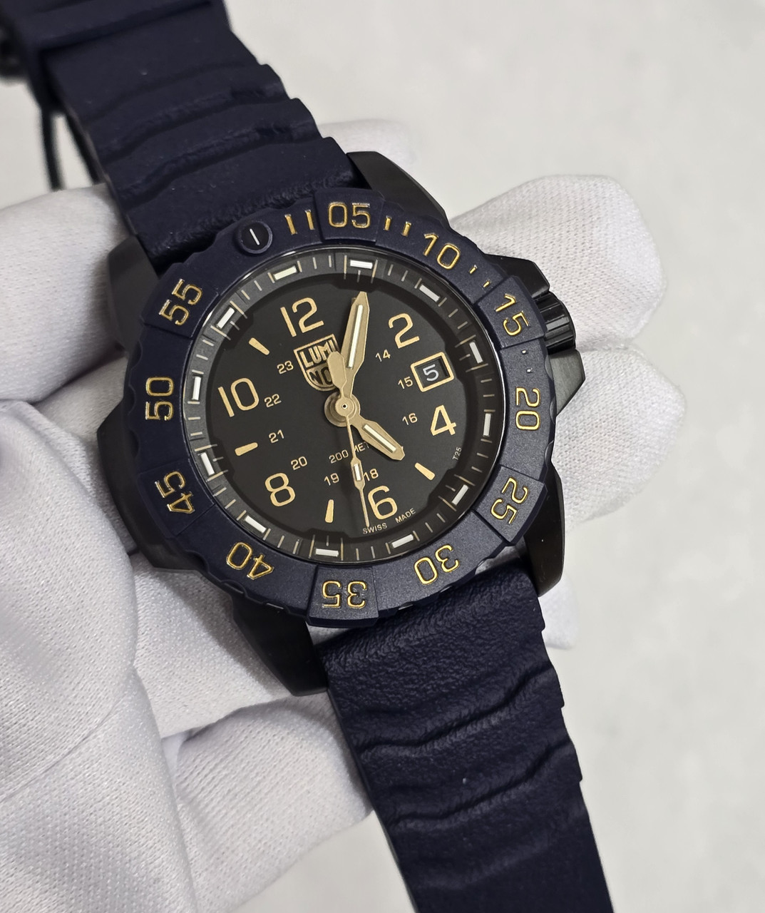 LUMINOX Navy SEAL Foundation 'Back to the Blue' Chronograph 45MM Men's Watch XS.3255.CB.NSF / XS3255CBNSF