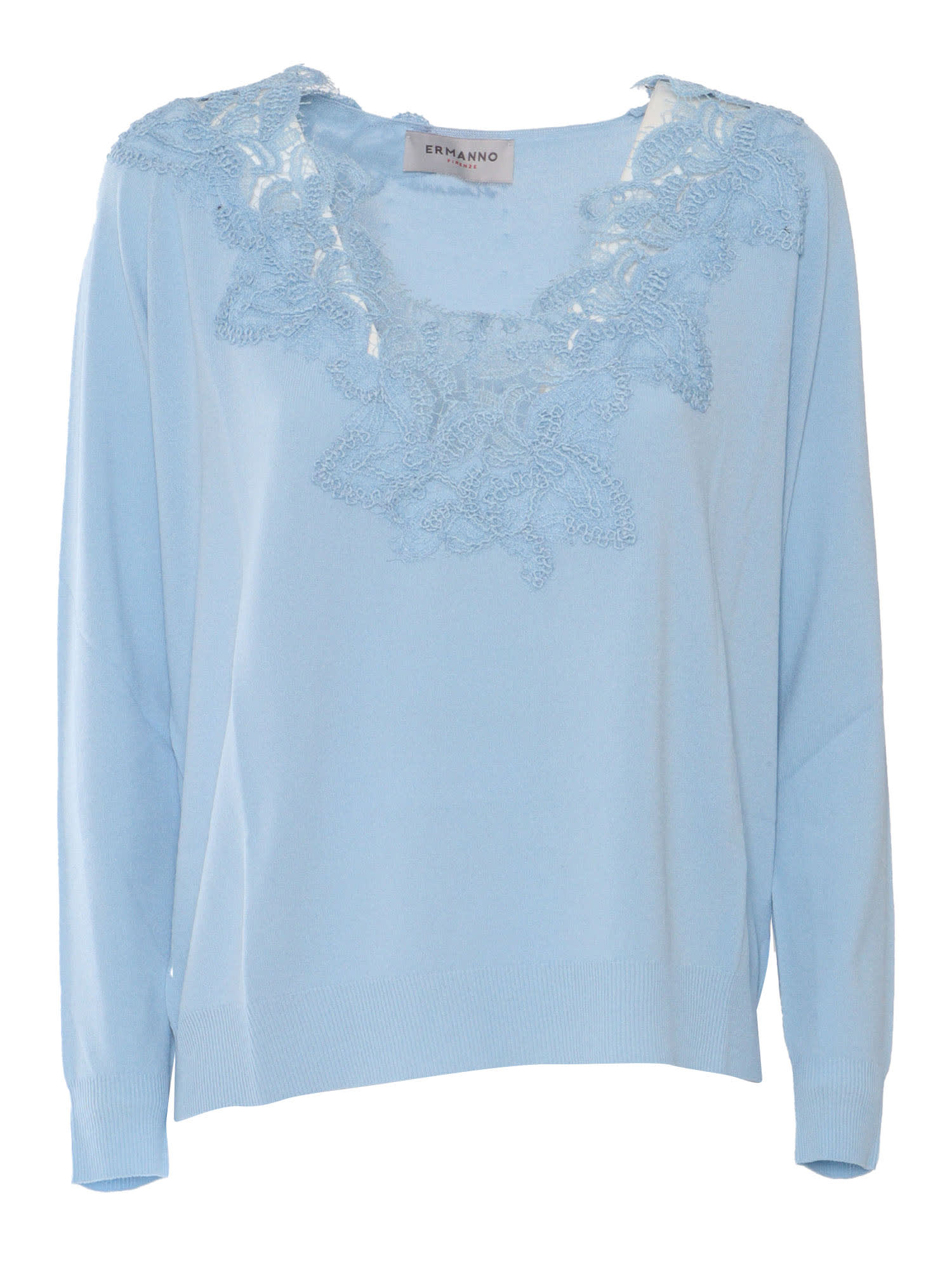 Ermanno Ermanno Scervino Light Blue Shirt
