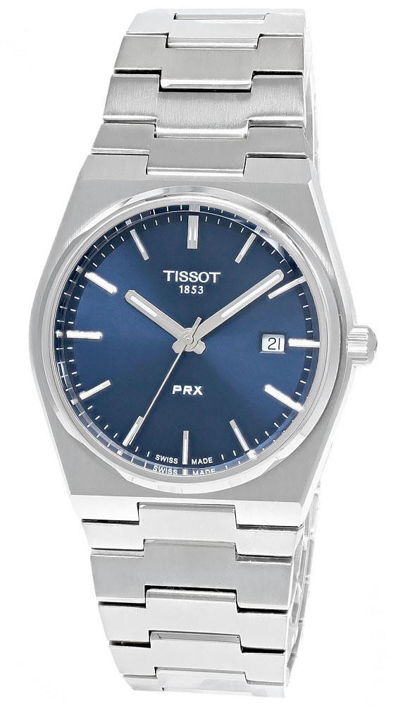 TISSOT PRX 40MM Stainless Steel Blue Dial Men's Watch T137.410.11.041.00 / T1374101104100
