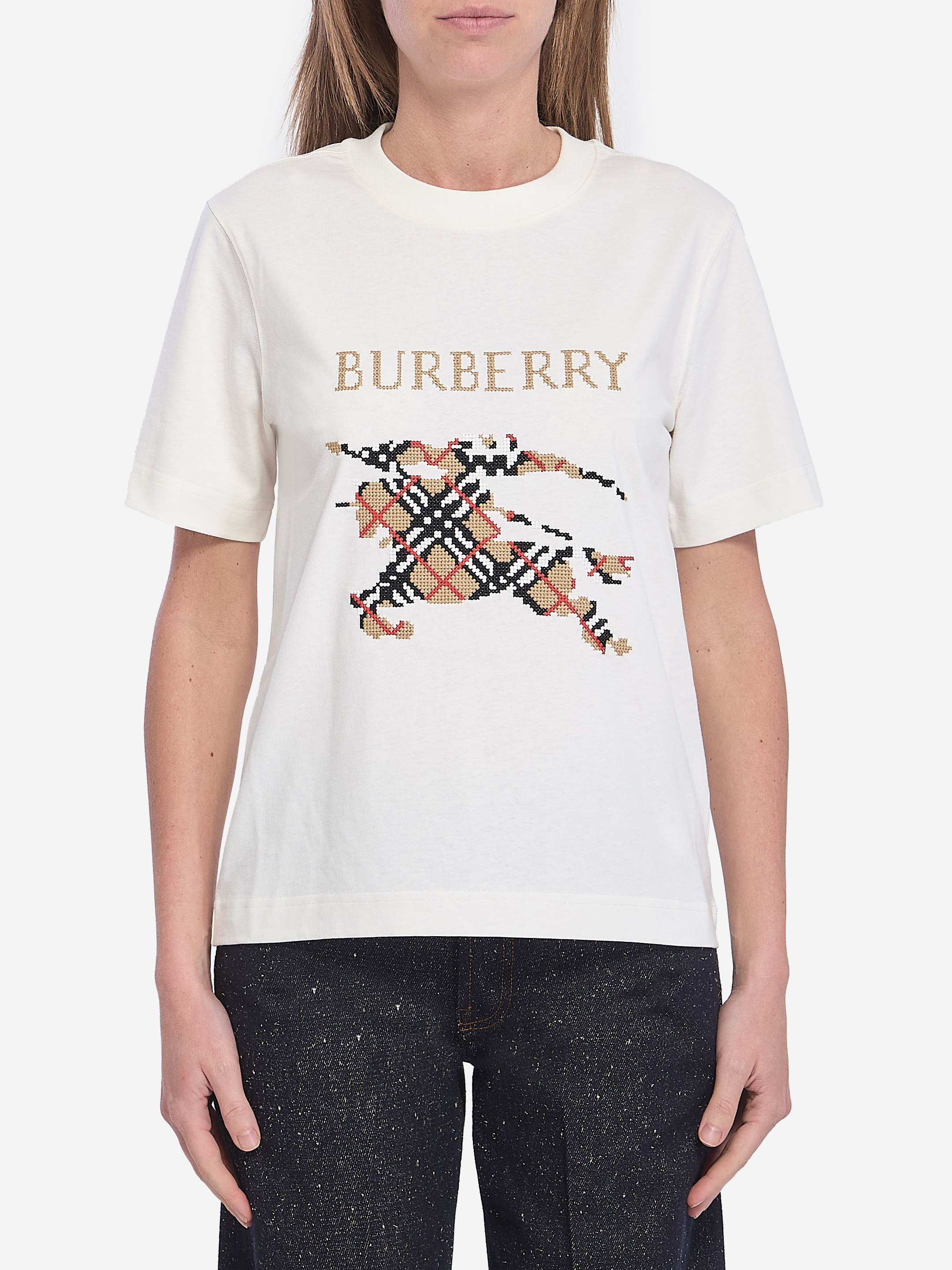 Tshirt with embroidered logo