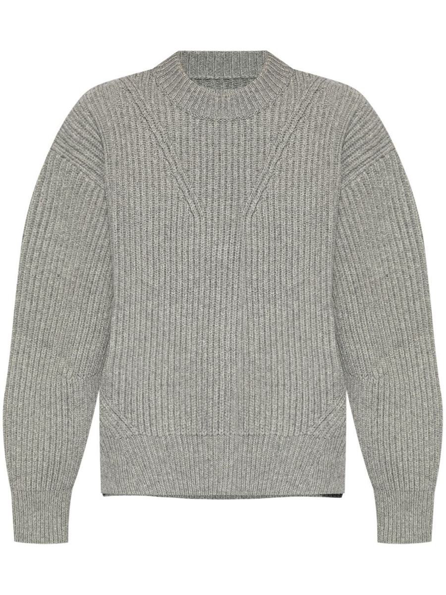 Jil Sander Ribbed Crew Neck Sweater Clothing