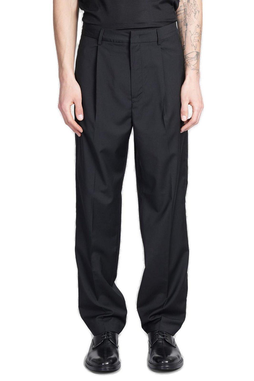Emporio Armani Pants In Black Wool