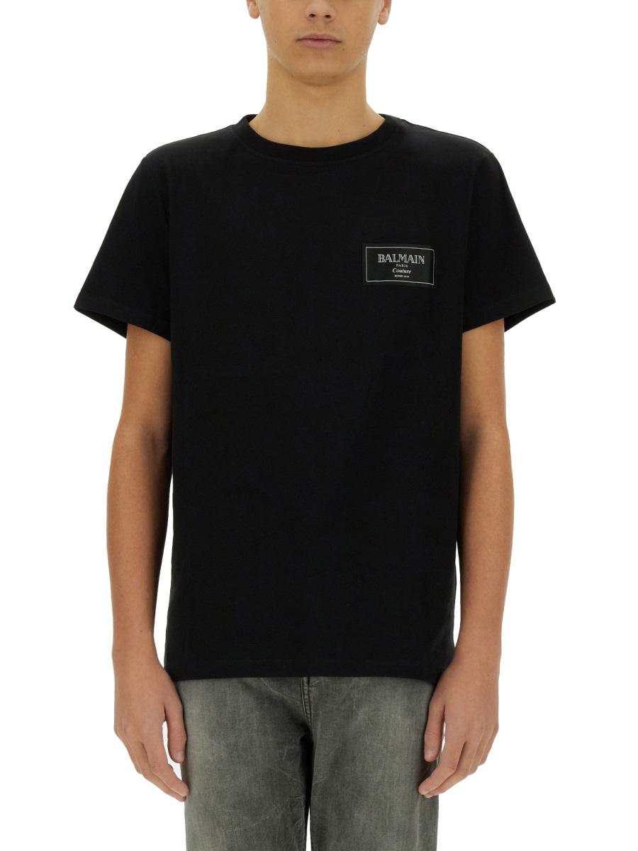 Balmain T-Shirt With Logo