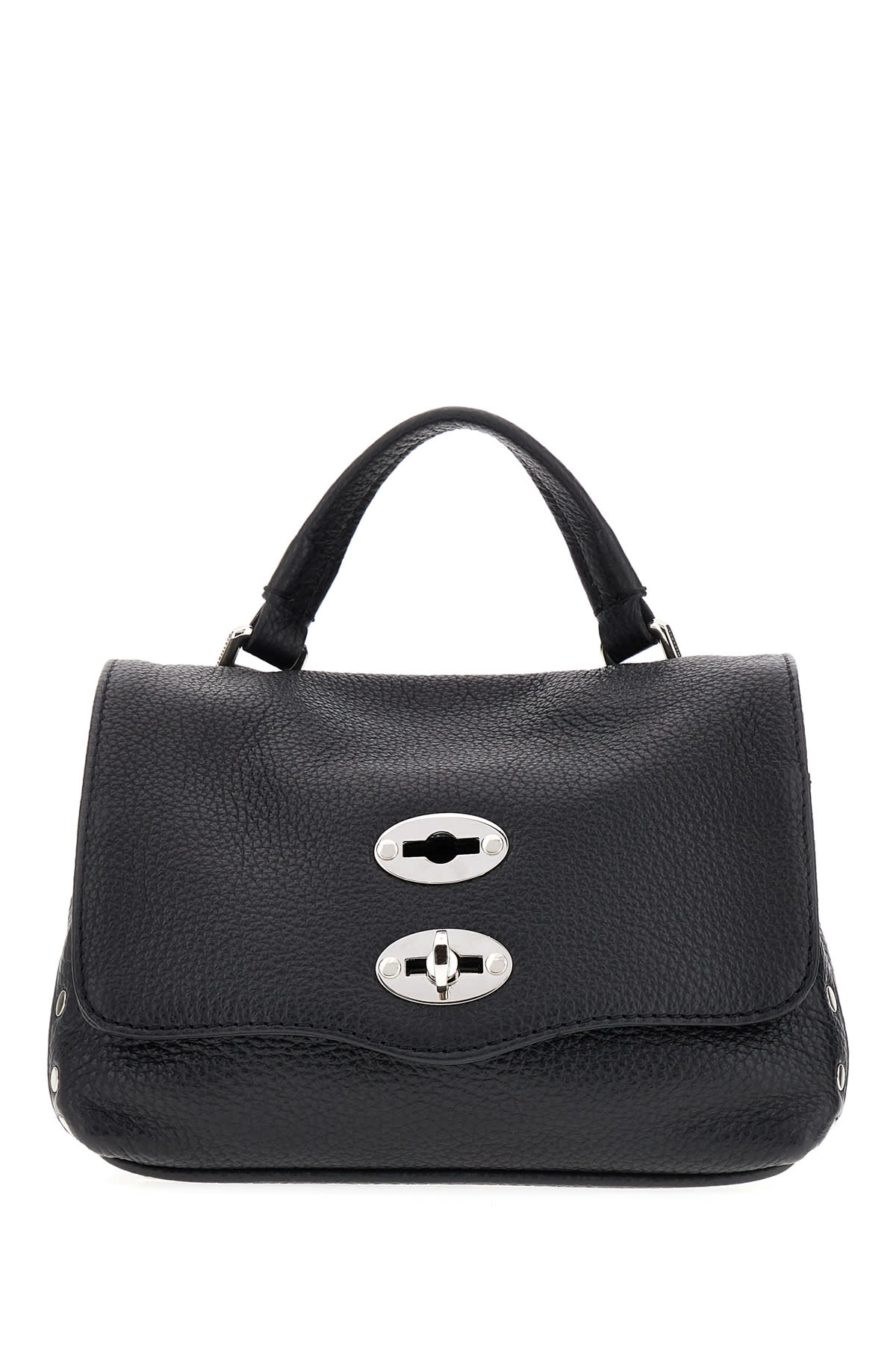 Zanellato Black Baby Postina Handbag