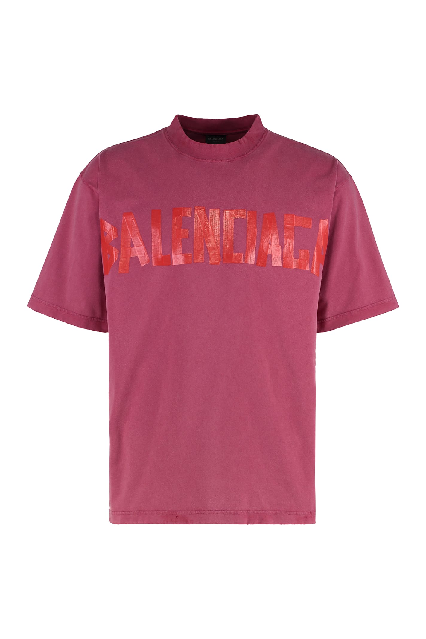 Balenciaga Cotton Crew-neck T-shirt