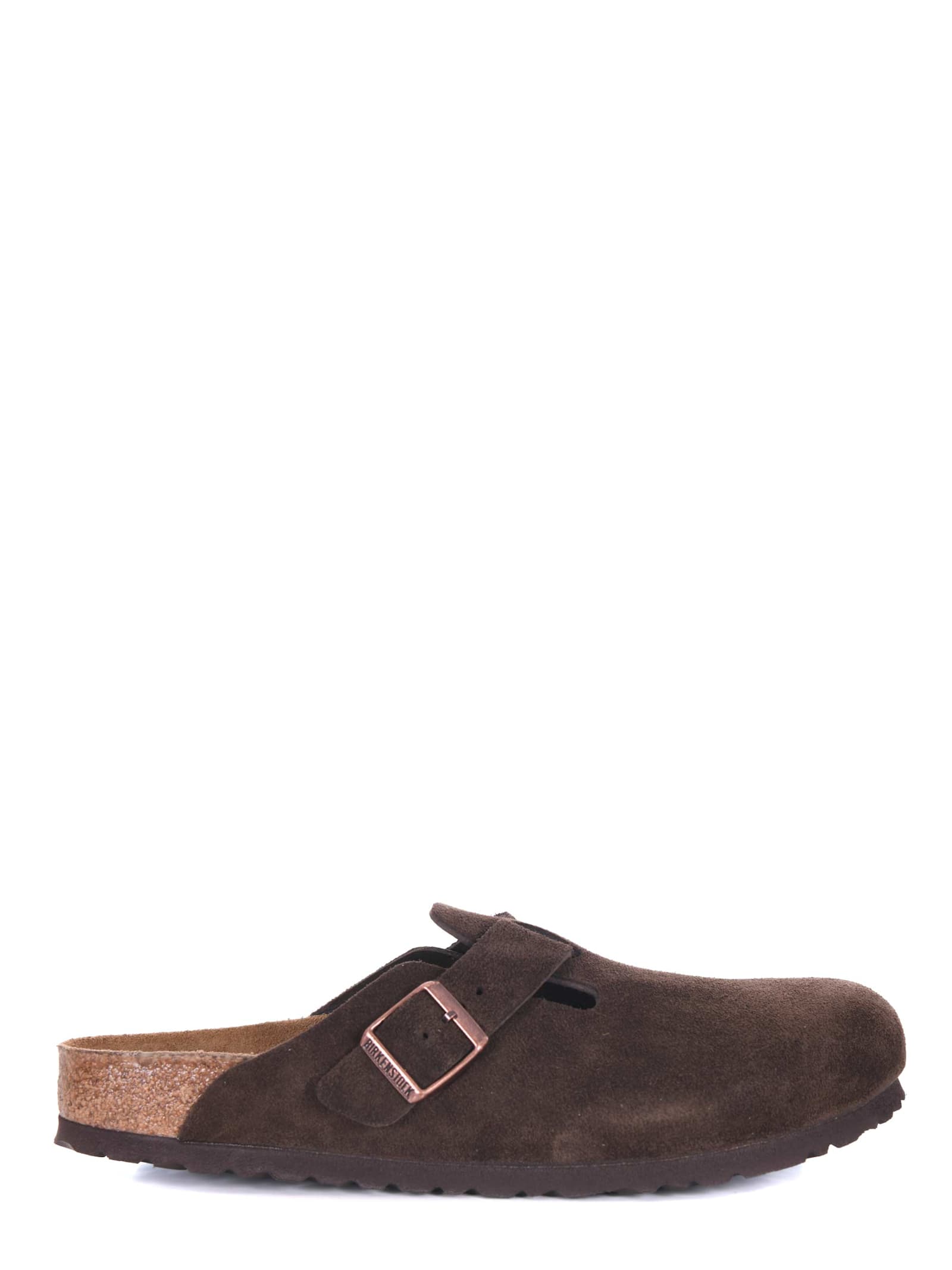 Birkenstock boston Suede Slippers