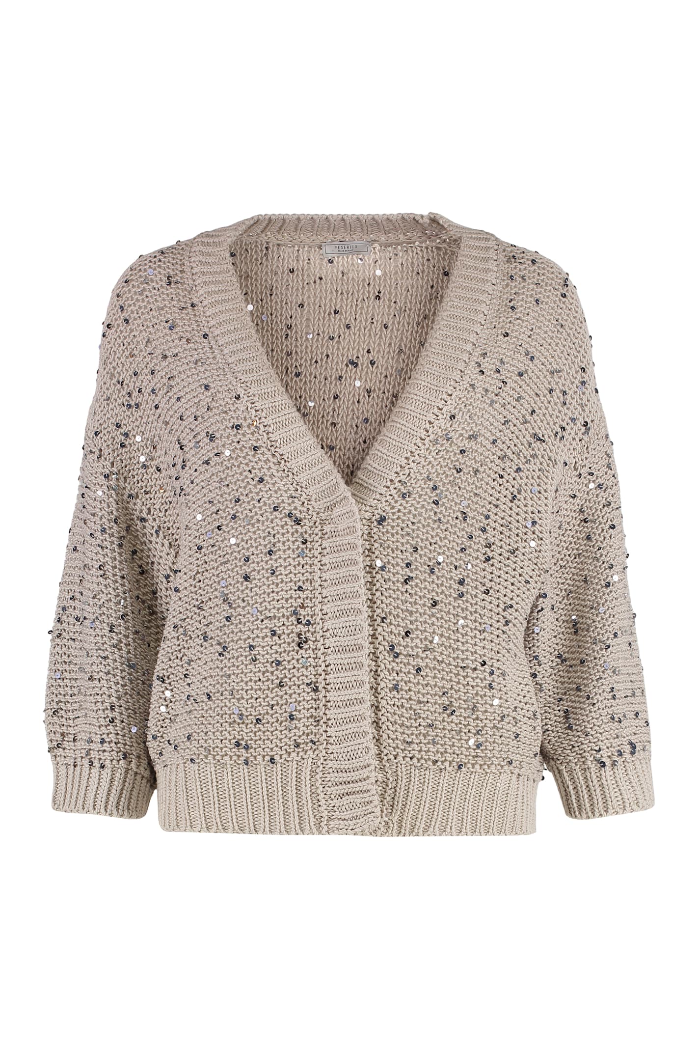 Peserico Openwork-knit Cardigan