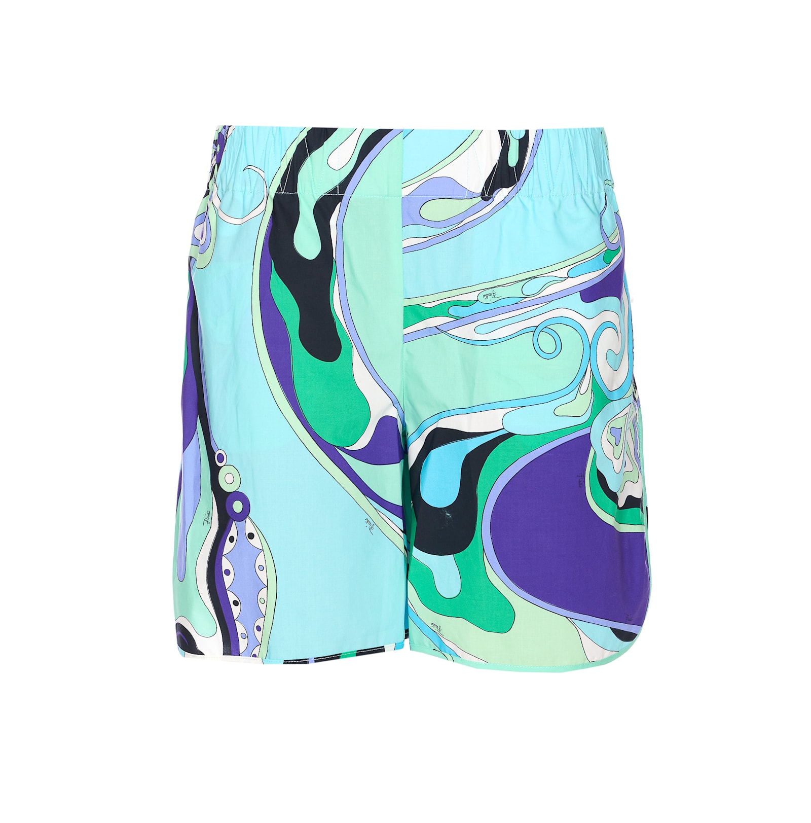 Pucci Orchidee Print Shorts