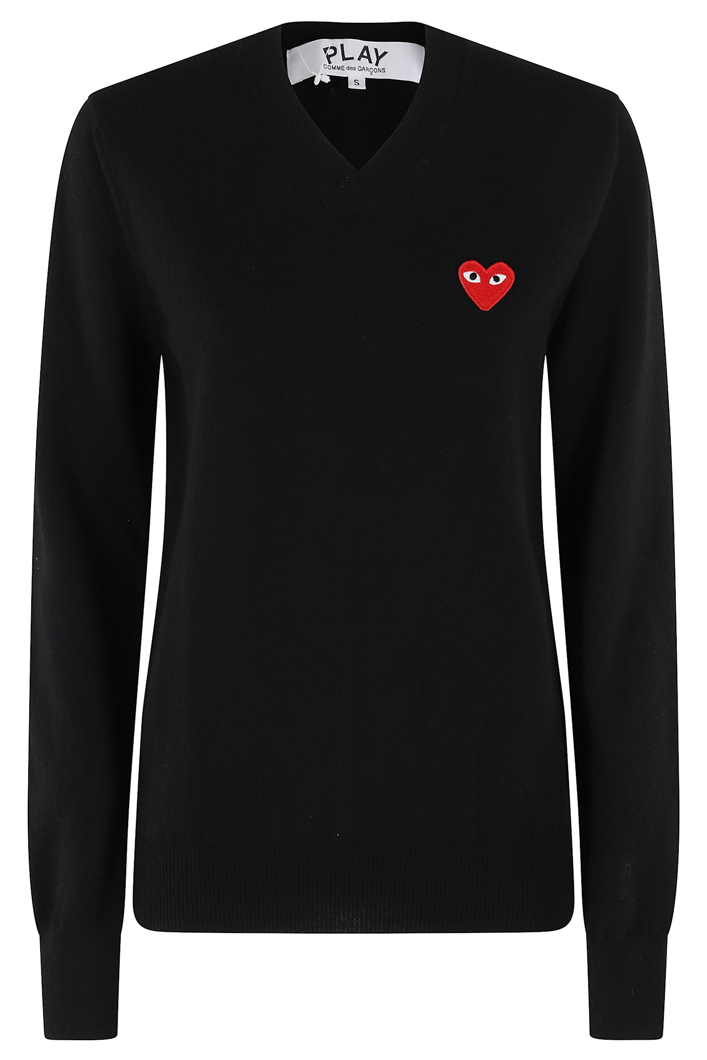 Comme des Garçons Play 红色爱心毛衣