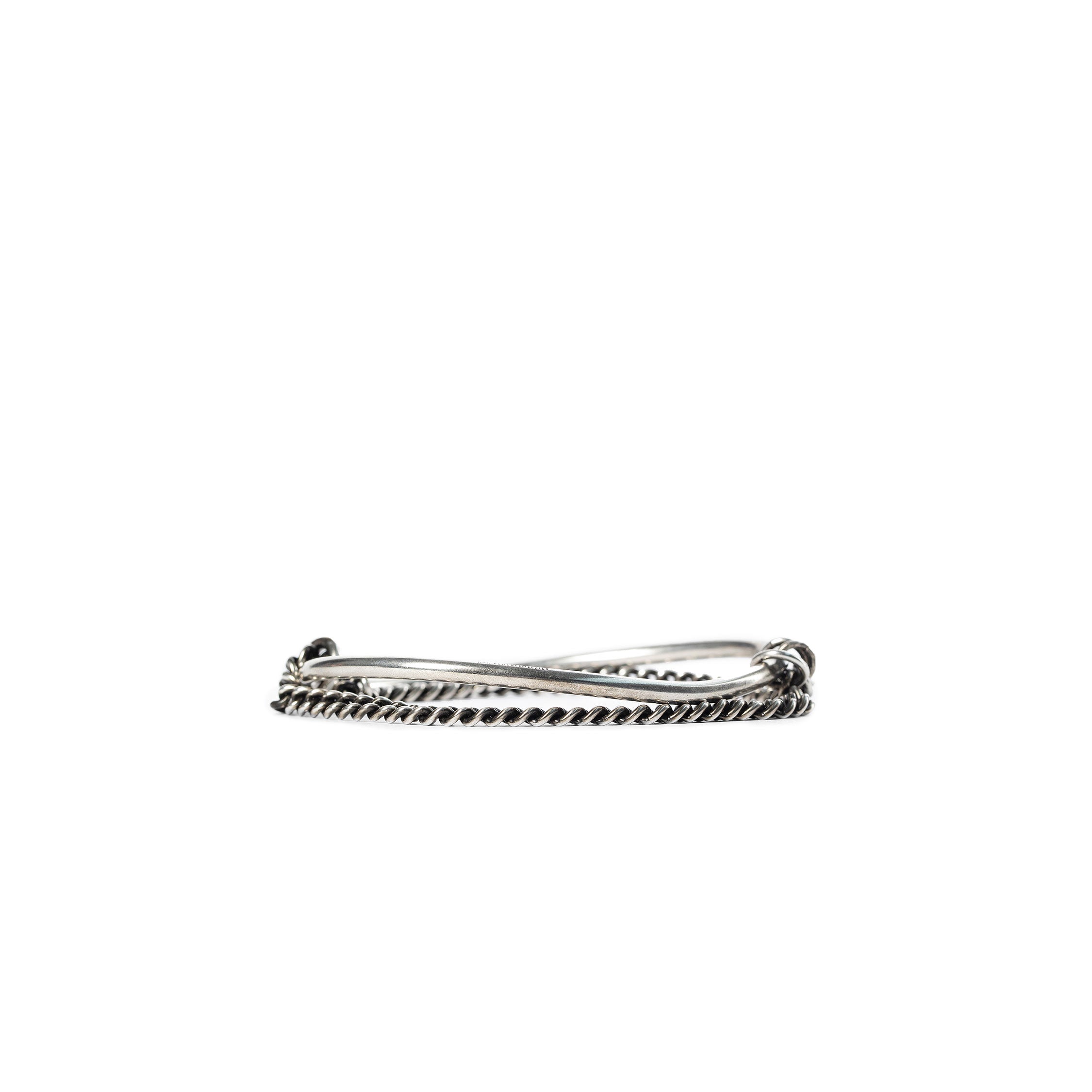 ANN DEMEULEMEESTER MAN SILVER JEWELLERY