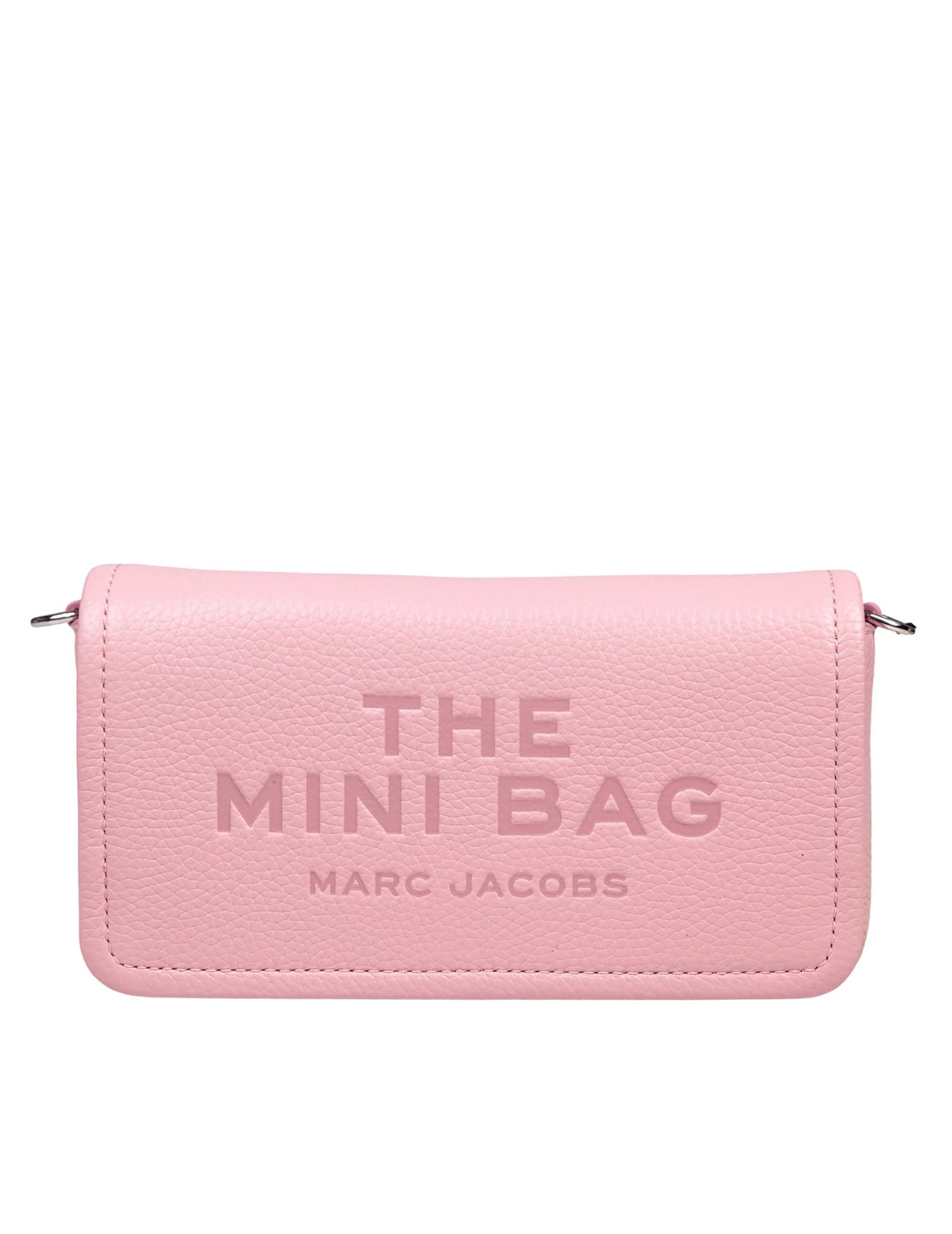 Marc Jacobs The Mini Bag In Leather Pink Color