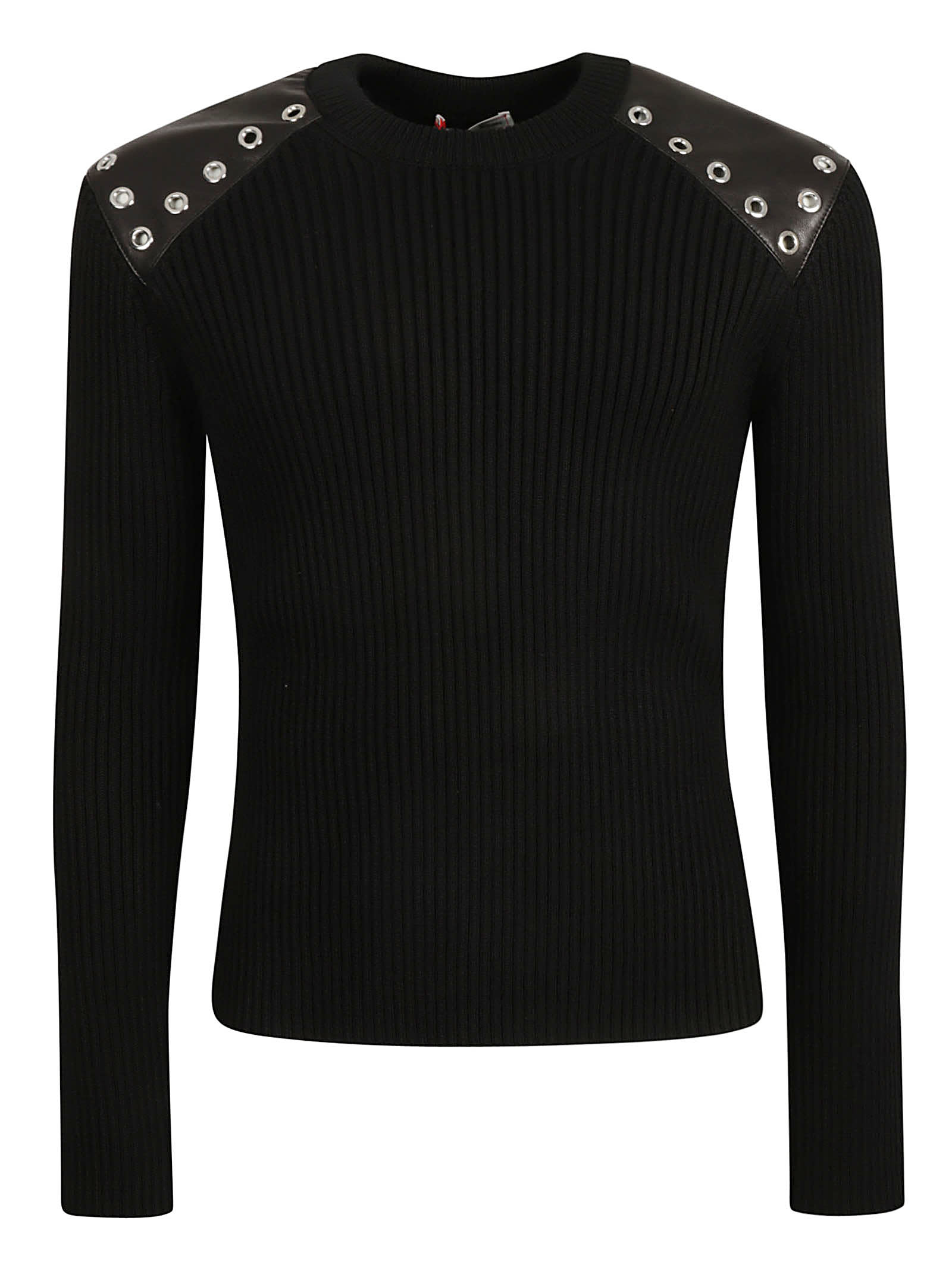 Alexander McQueen Studded Shoulder Sweater