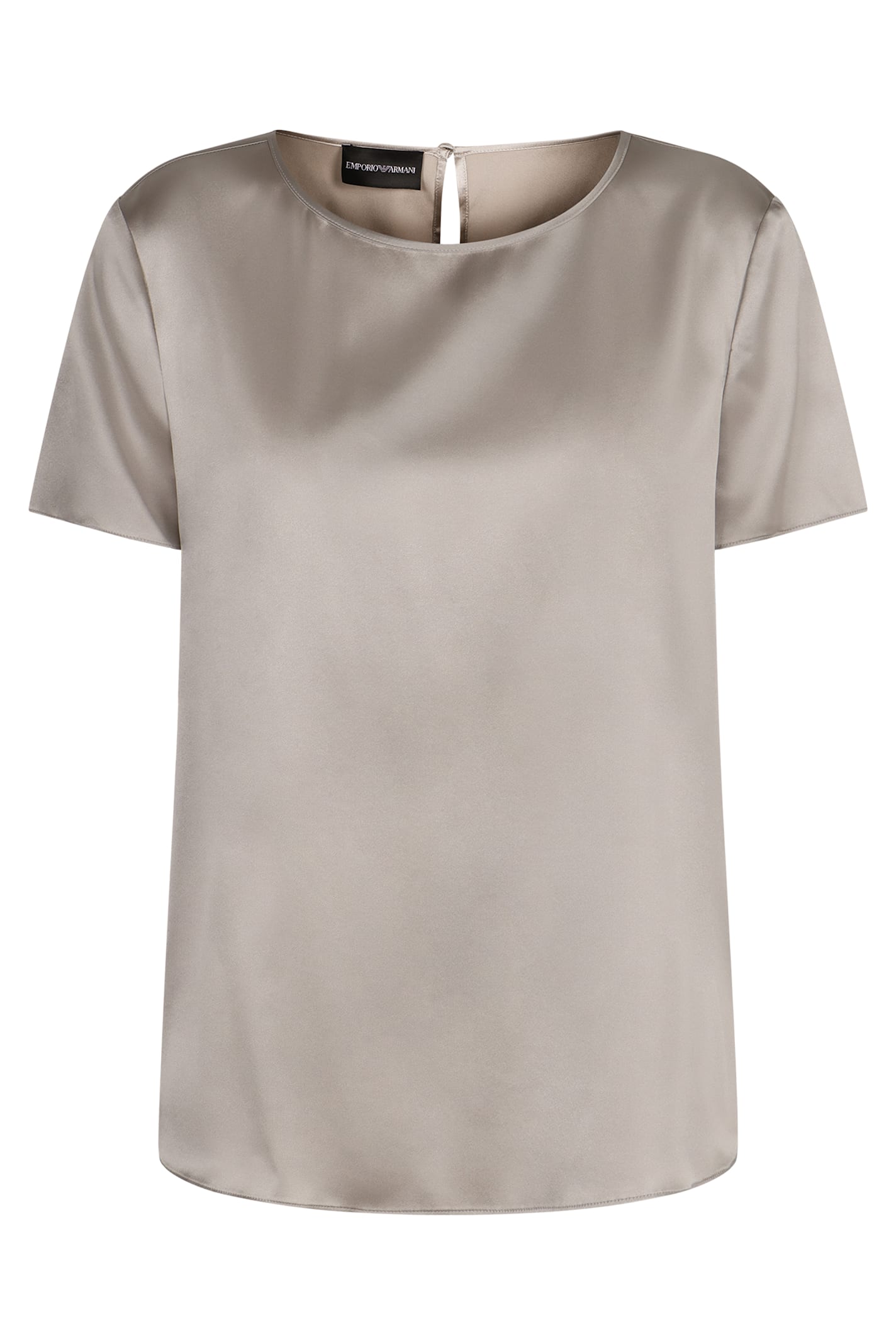 Emporio Armani 真丝缎T恤