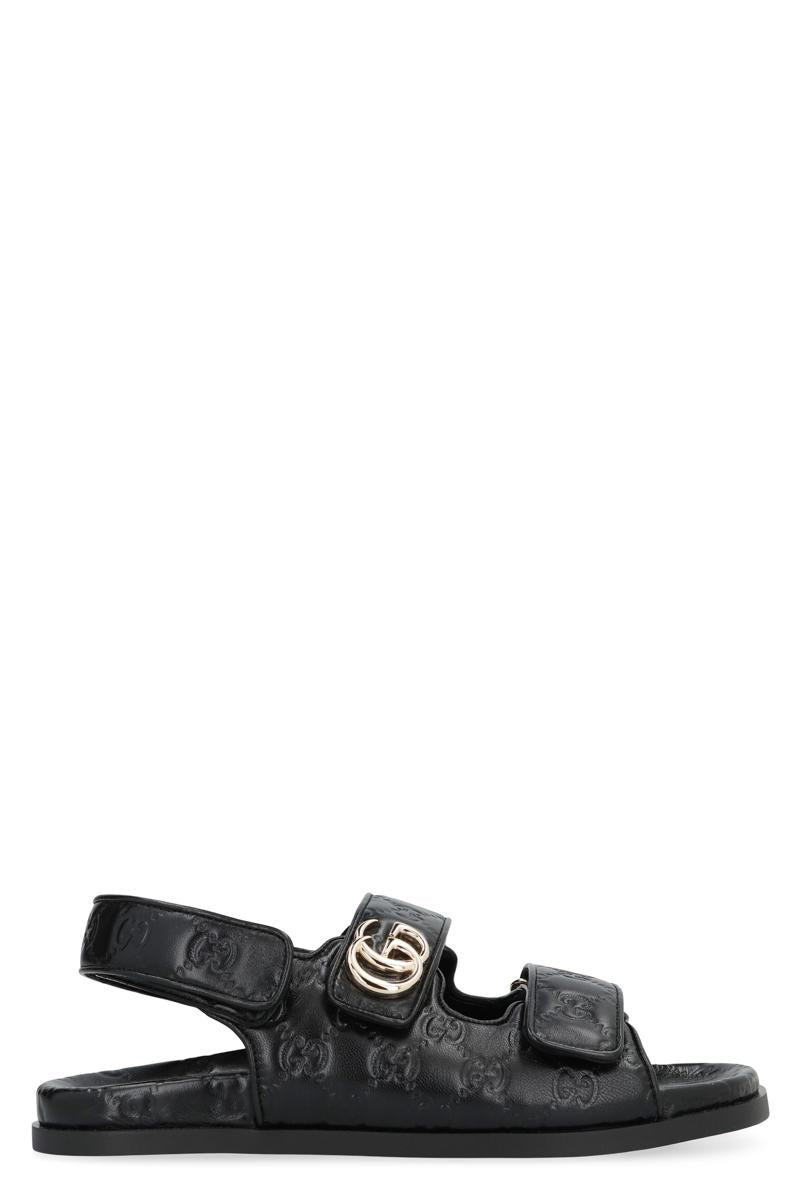 Gucci 皮革凉鞋