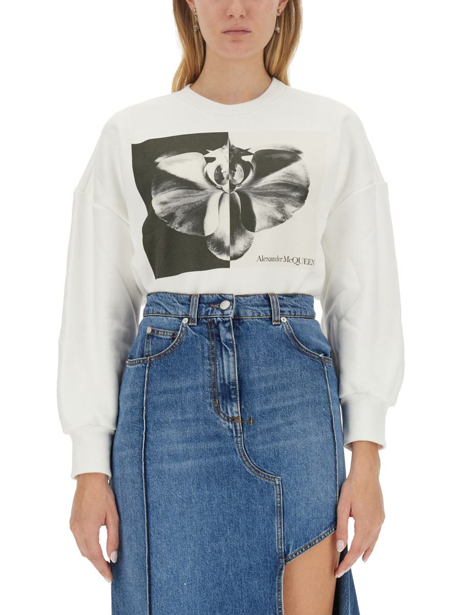 Alexander McQueen Sweatshirt With Logo