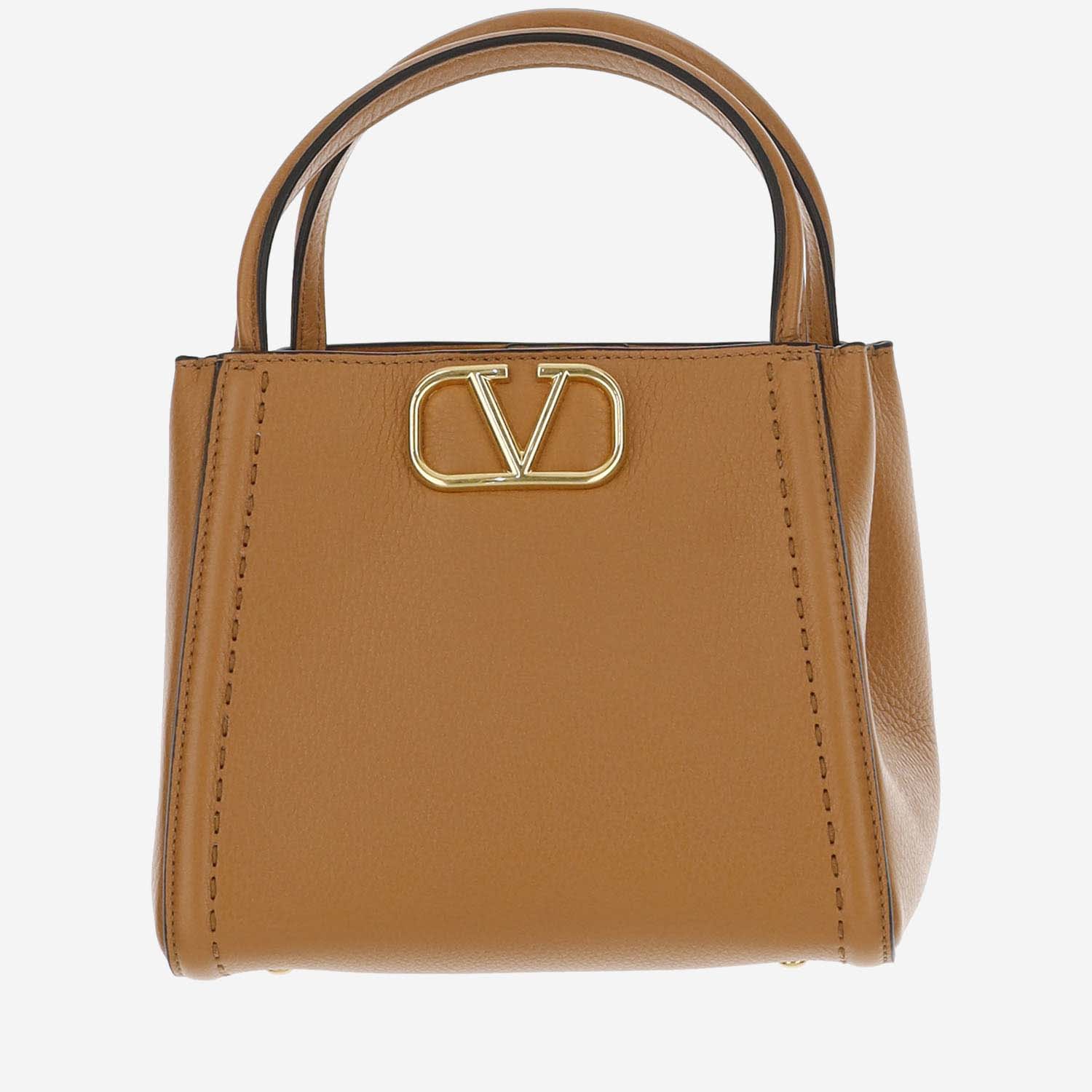 Valentino Garavani Alltime 小号粒面小牛皮手袋