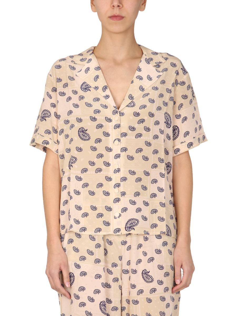 Être Cécile Paisley Print Shirt