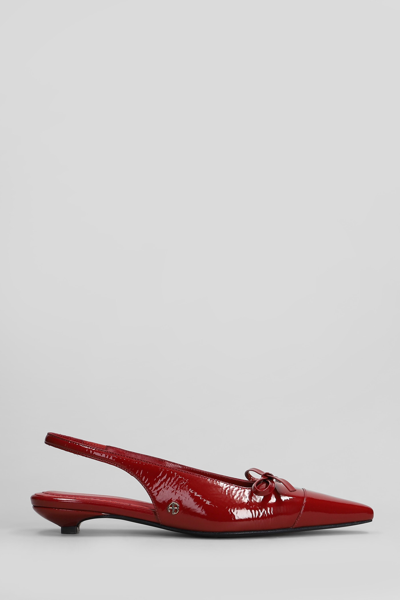 Anine Bing Zoey Pumps In Red Leather