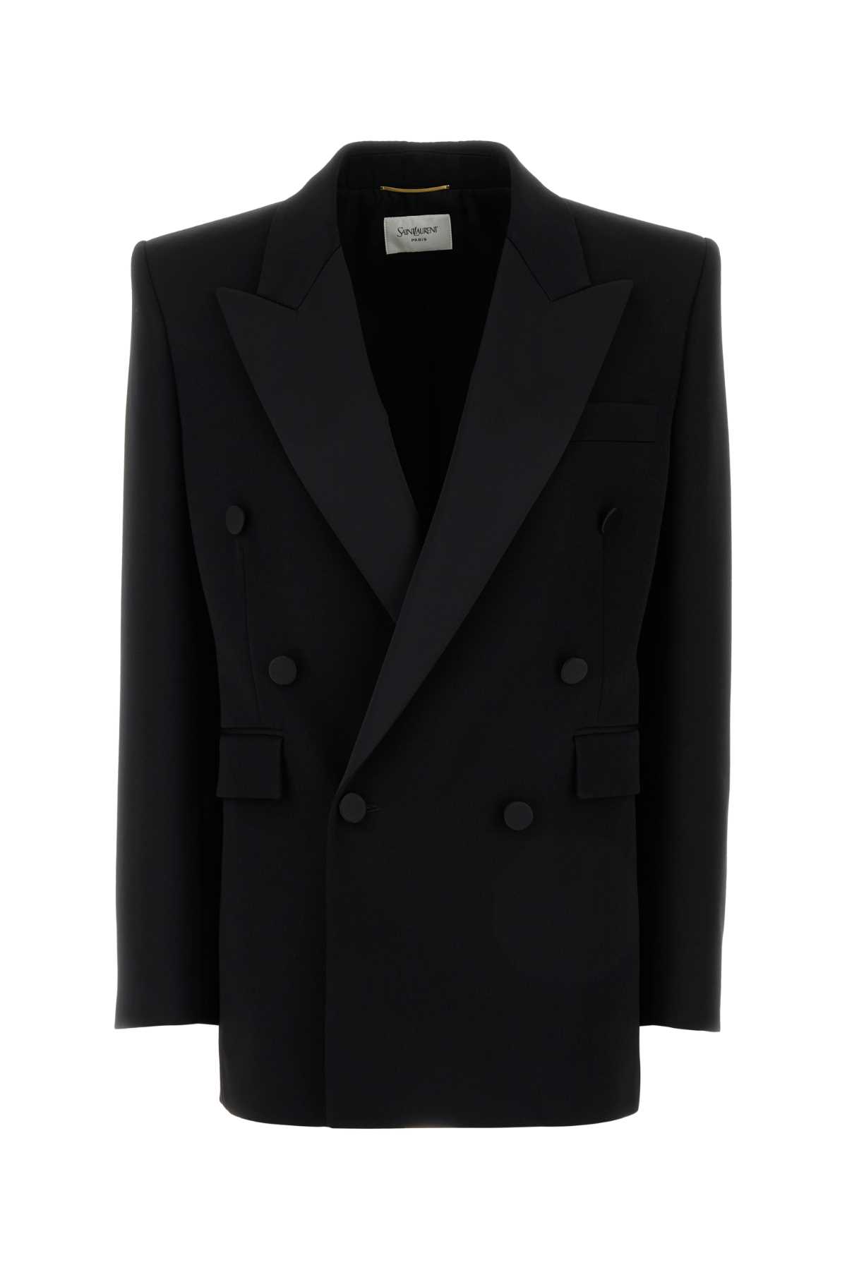 Saint Laurent Black Wool Blazer