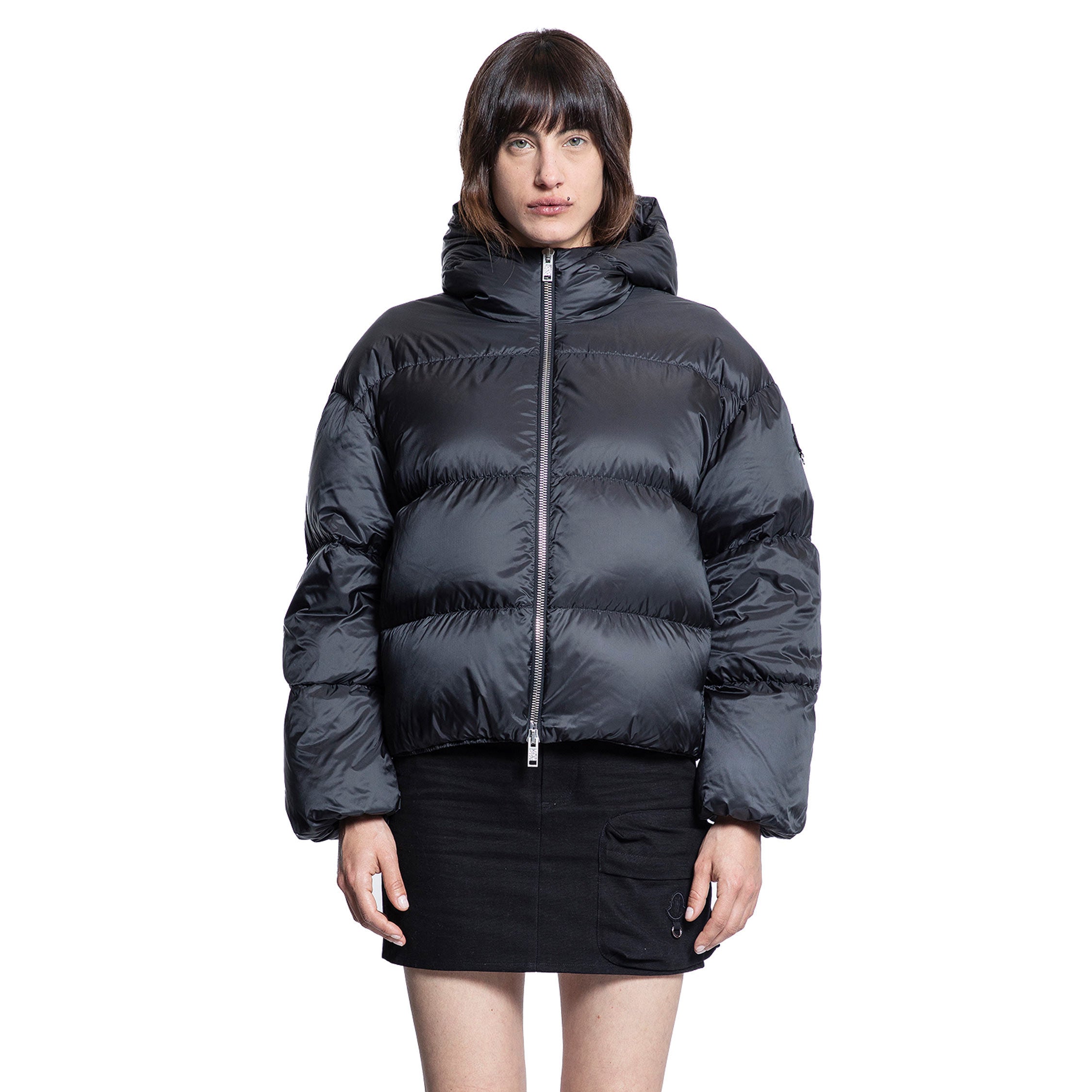 MONCLER GENIUS WOMAN BLACK JACKETS