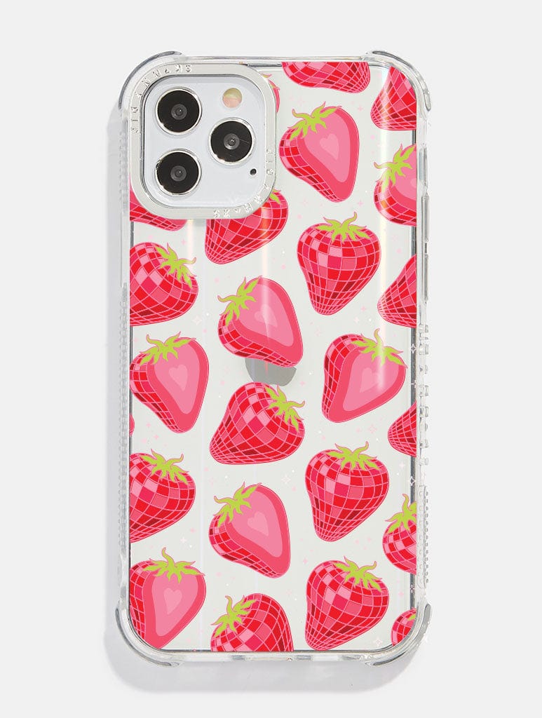 Disco Strawberries Shock i Phone Case, i Phone 15 Pro Max Case
