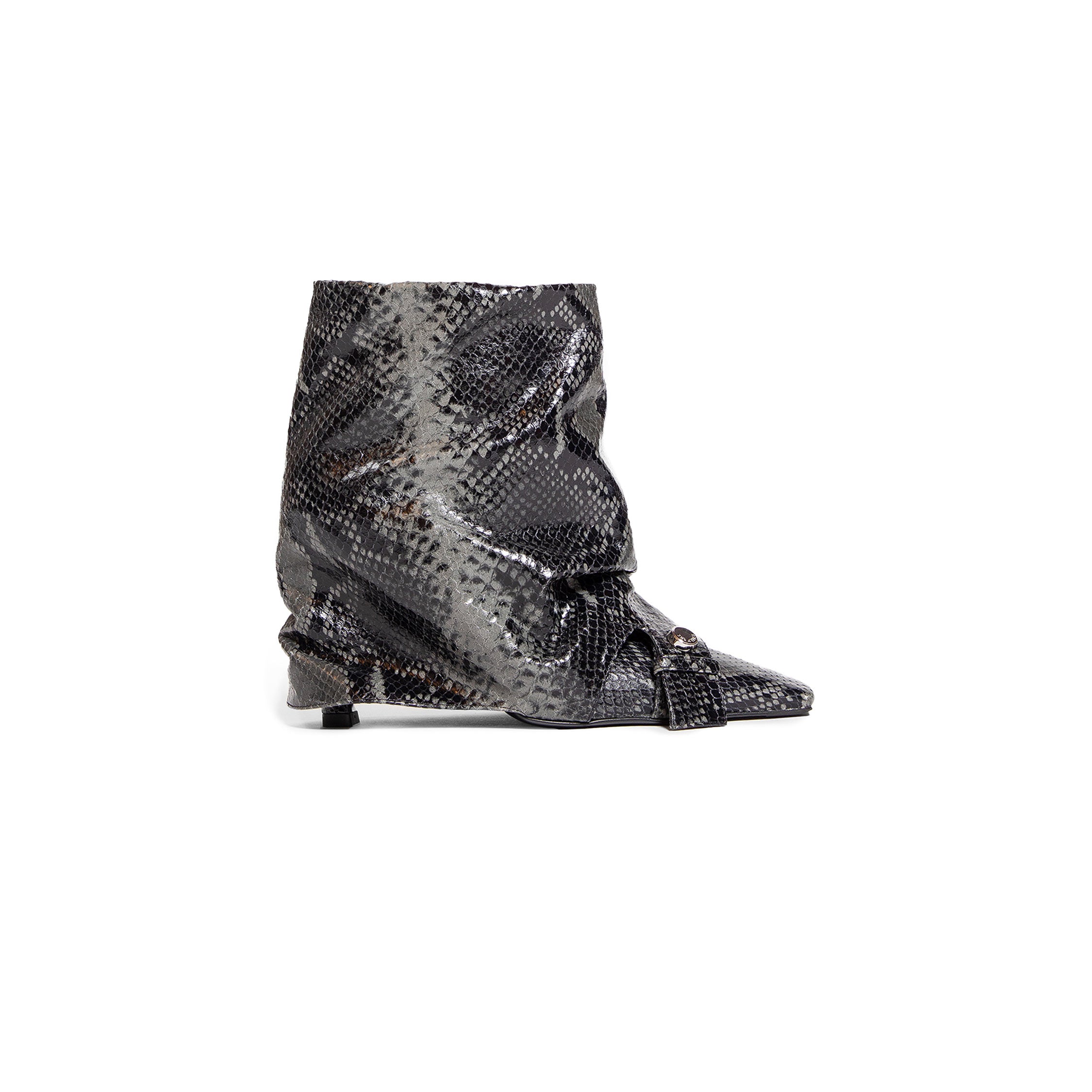 THE ATTICO WOMAN GREY BOOTS