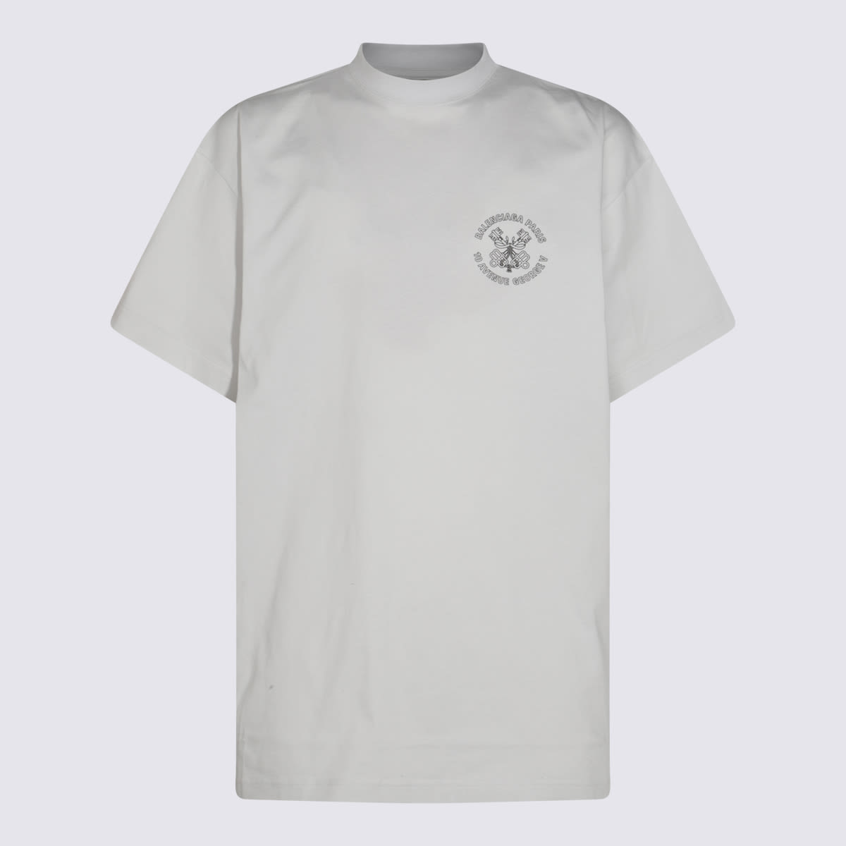 Balenciaga White Under Armour Cotton T-shirt