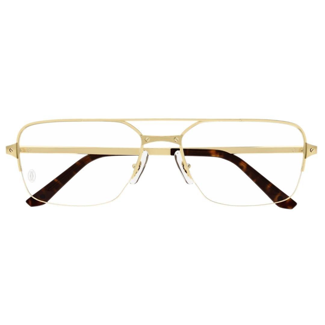 Cartier Eyewear Aviator Frame Glasses