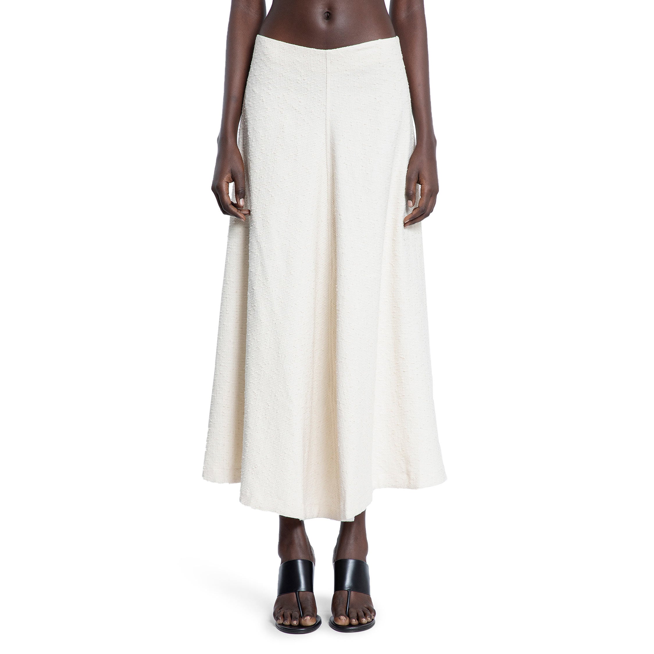 STUDIO NICHOLSON WOMAN OFF-WHITE SKIRTS