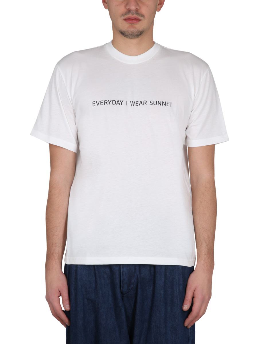 Sunnei Crewneck T-Shirt
