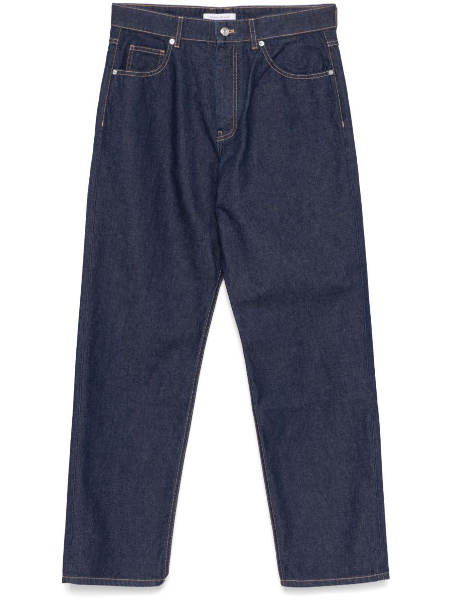 Maison Kitsuné Straight-Leg Denim Jeans