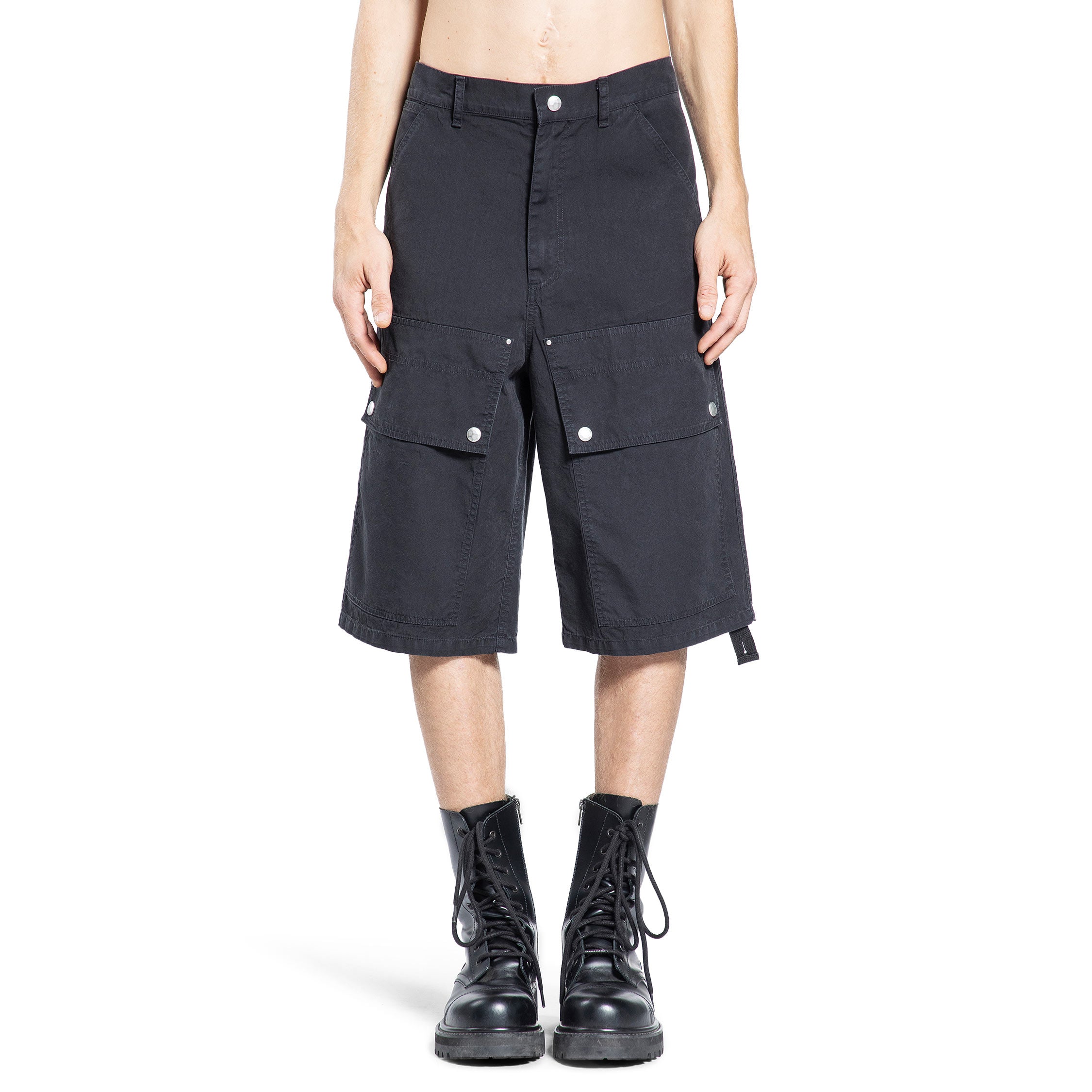 OAMC MAN BLACK SHORTS & SKIRTS