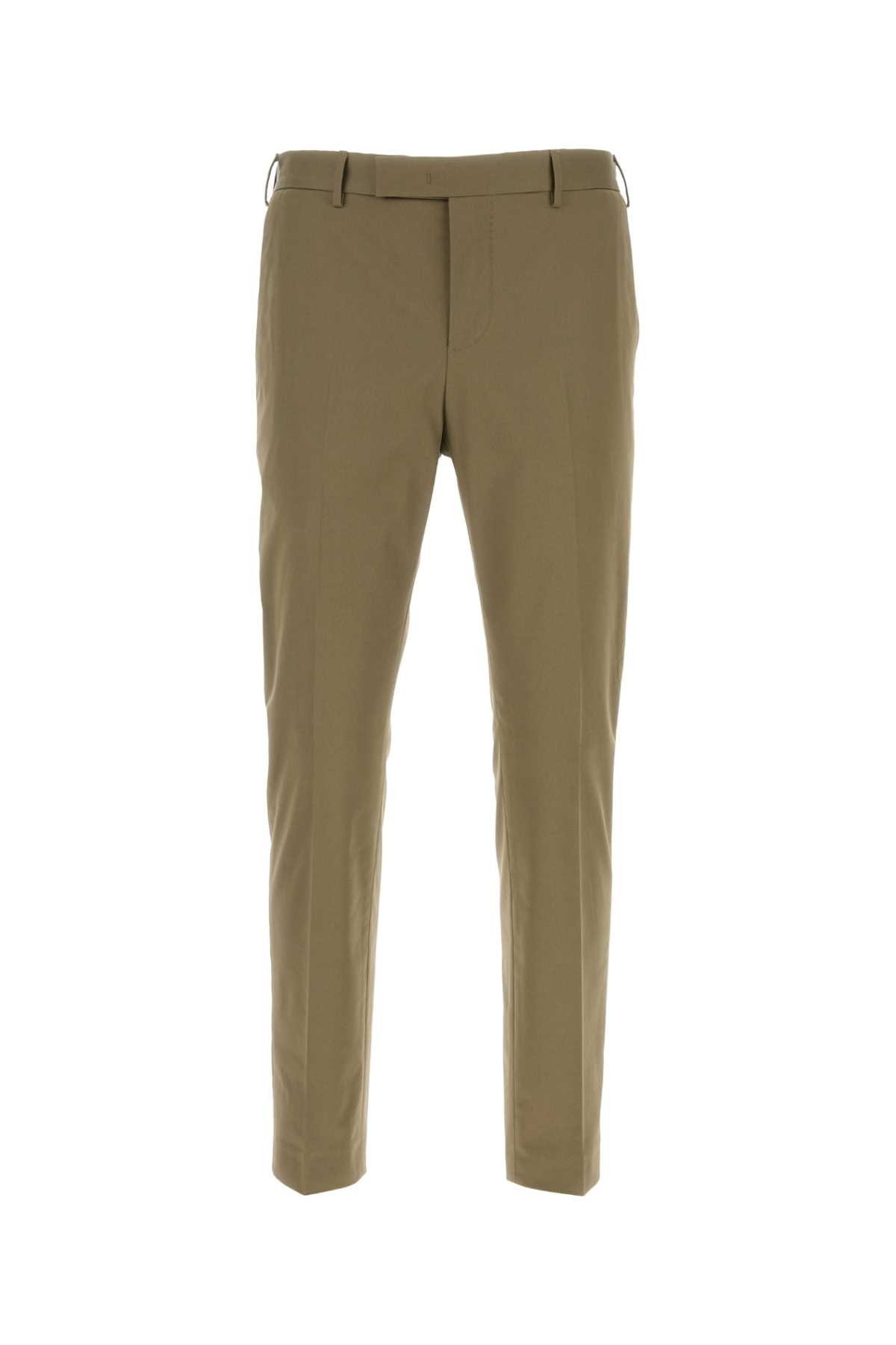 PT Torino Army Green Stretch Cotton Pant