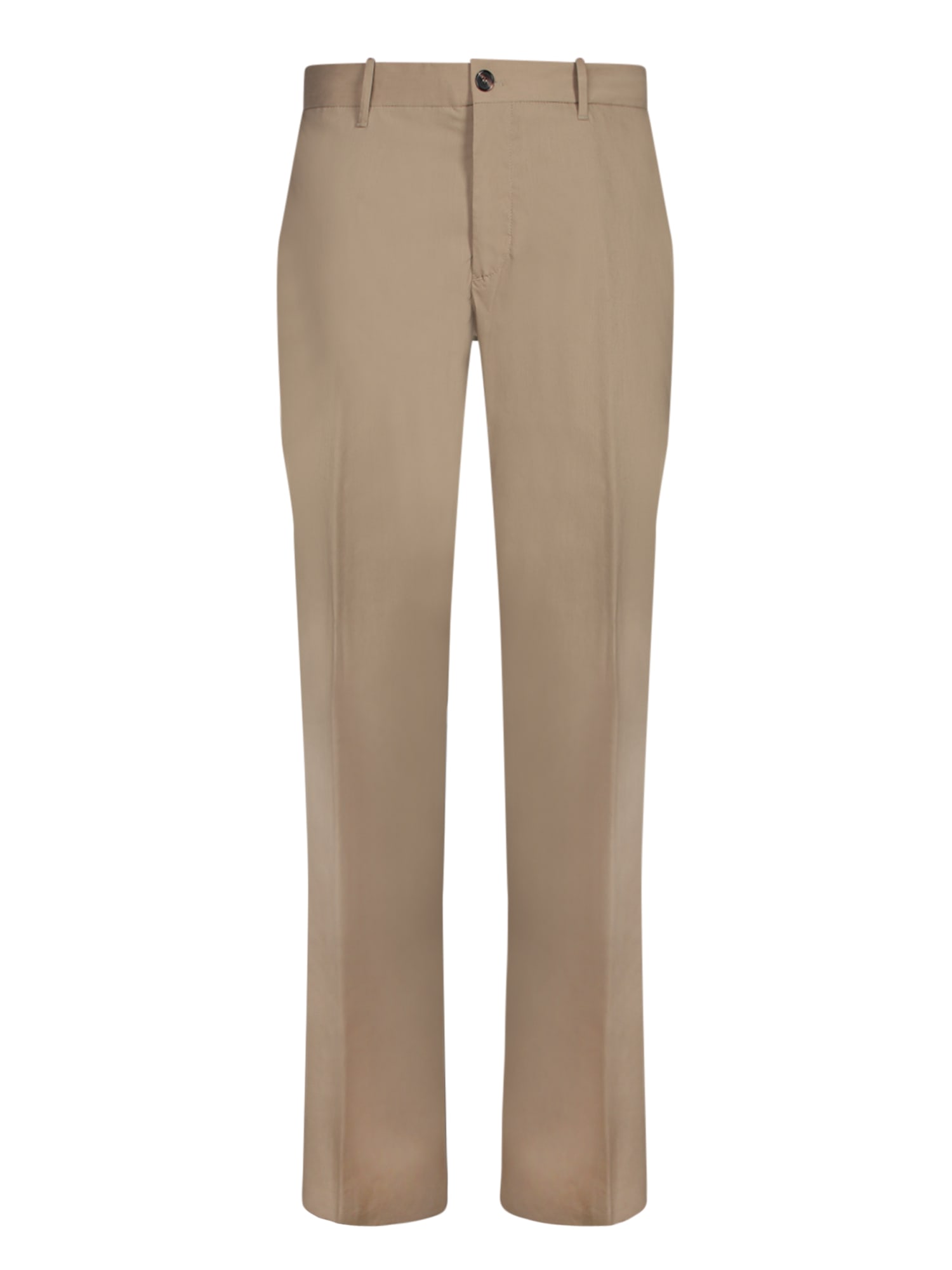 Incotex Slim Stretch Beige Trousers
