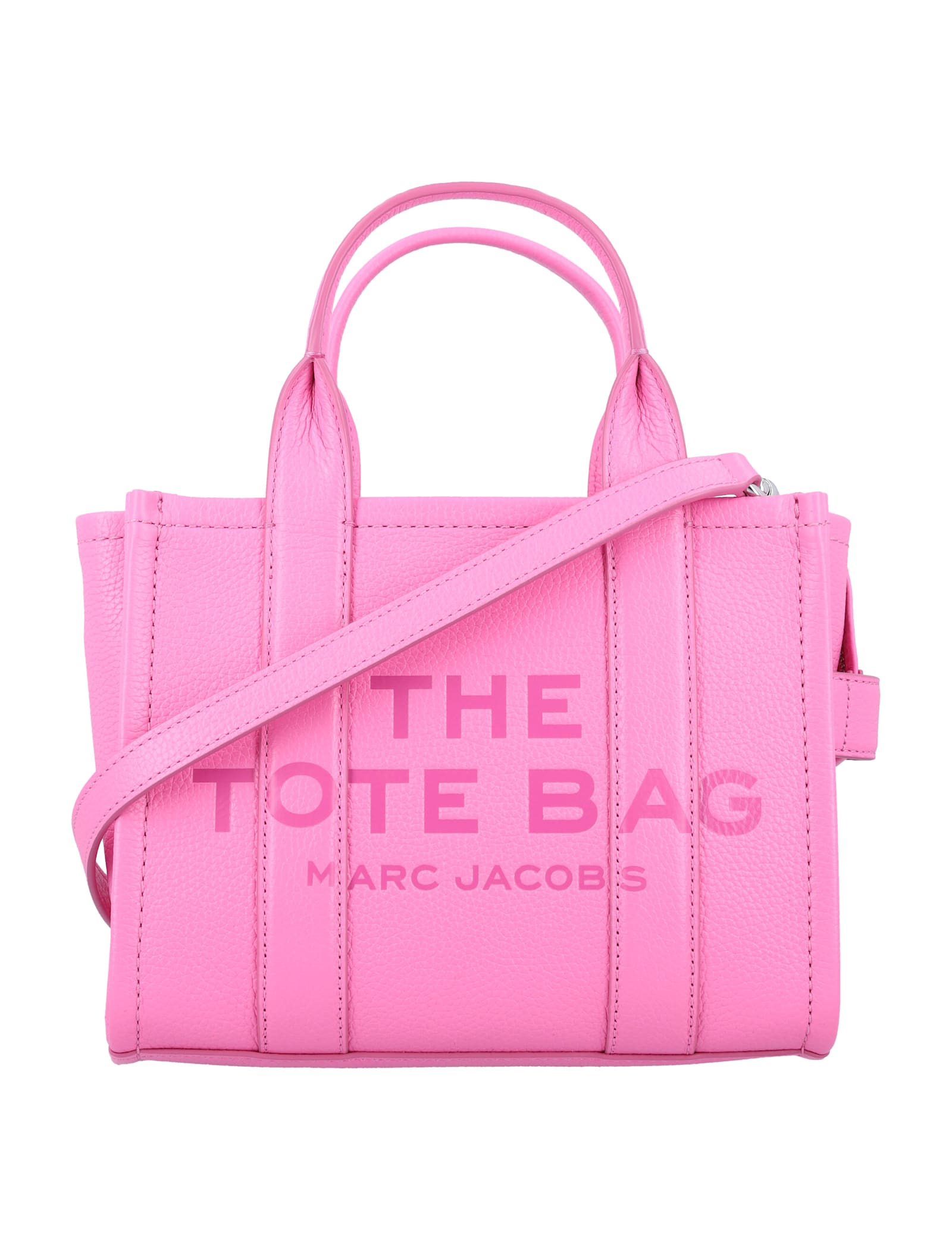 Marc Jacobs Tote In Pink Leather